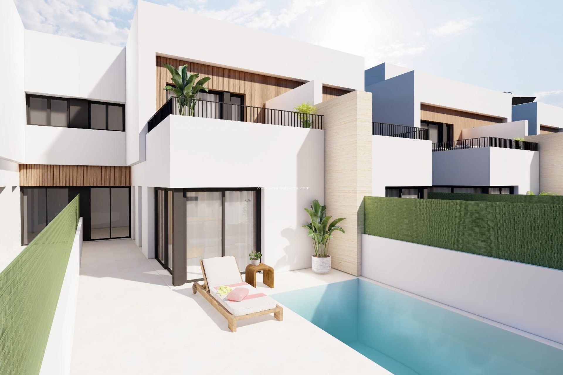 Nieuwbouw Woningen - Villa - Santiago de la Ribera