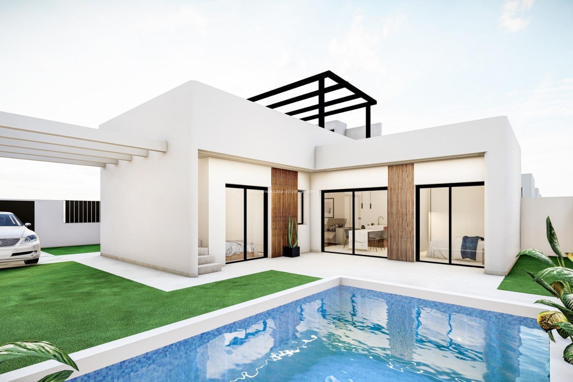 Nieuwbouw Woningen - Villa - Torre Pacheco - Roldán