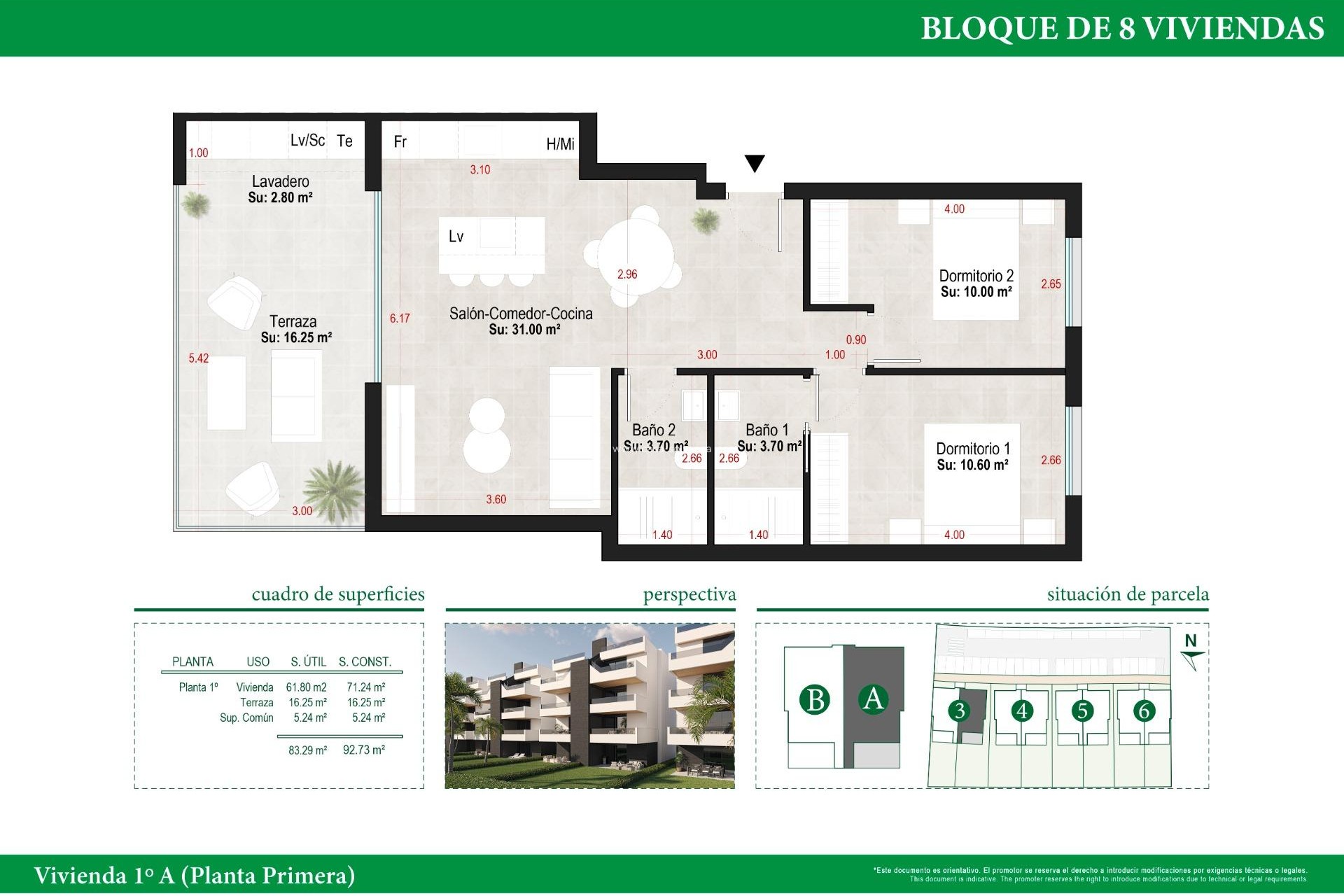 Nouvelle construction - Appartement - Alhama de Murcia - Condado De Alhama Golf Resort