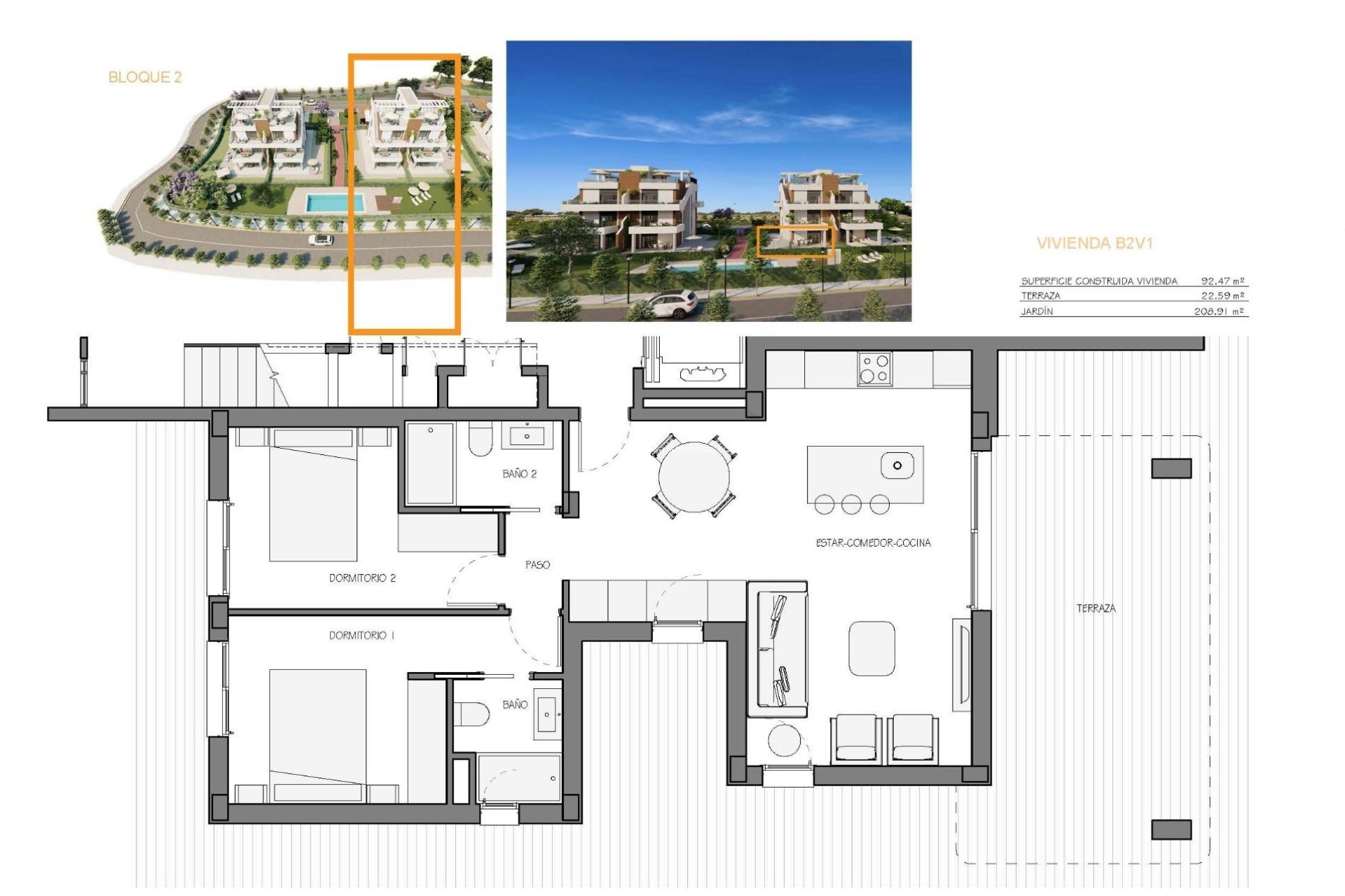 Nouvelle construction - Appartement - Fuente Alamo - Hacienda del Alamo