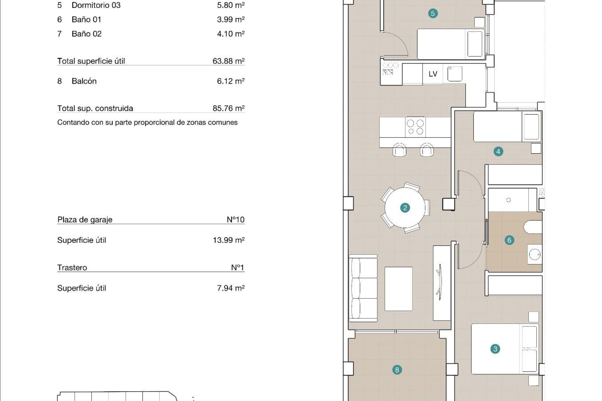 Nouvelle construction - Appartement - Jacarilla - pueblo