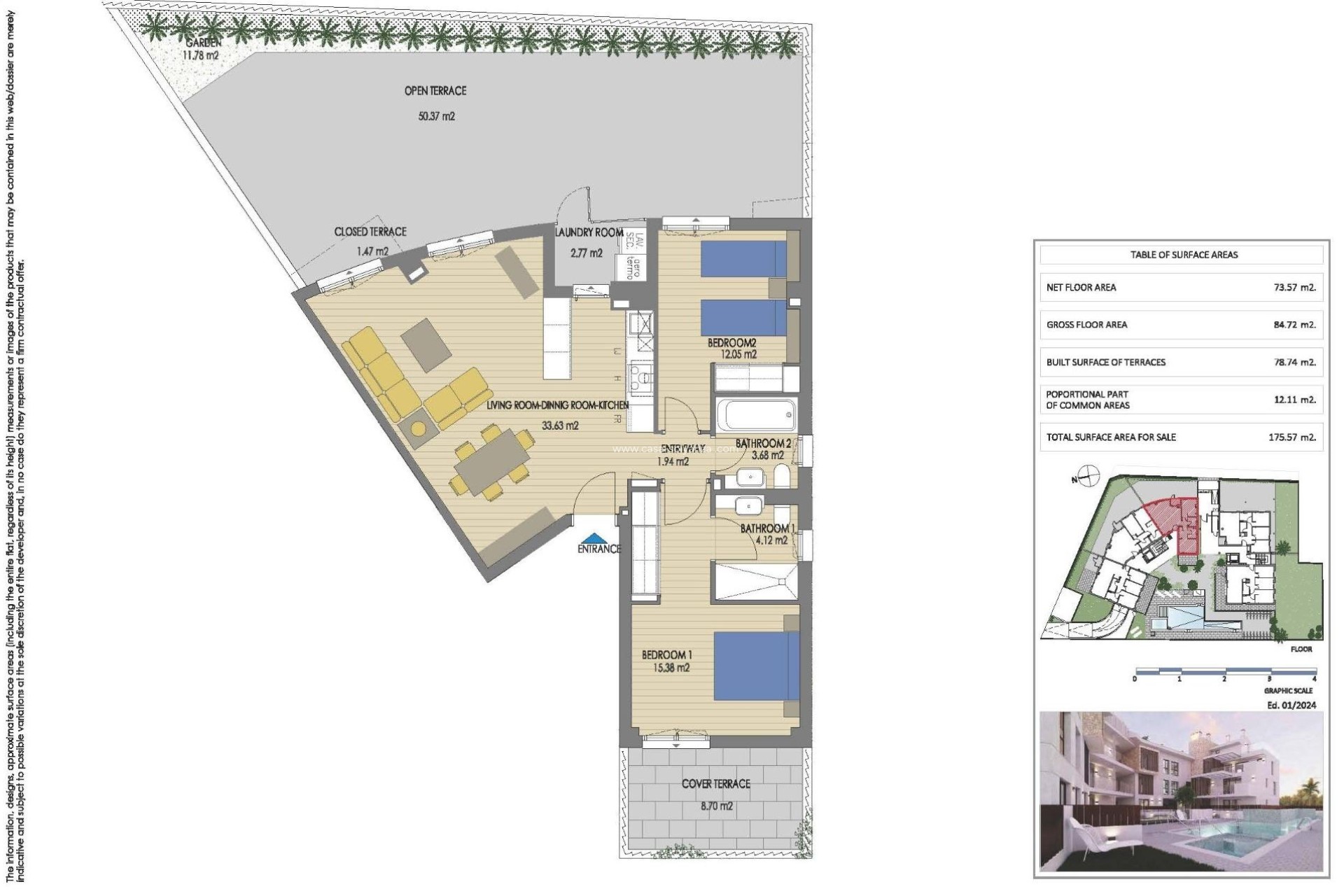 Nouvelle construction - Appartement - Jávea Xàbia - Cala Blanca