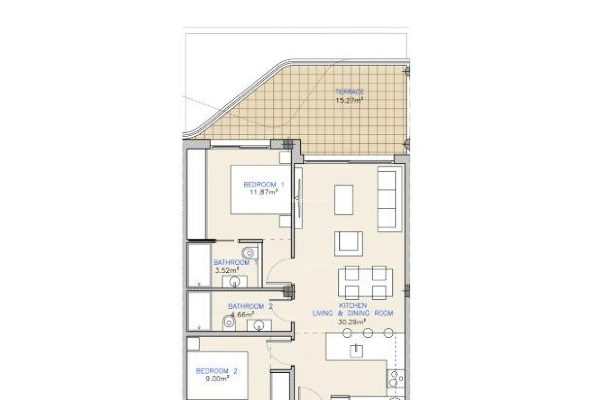 Nouvelle construction - Appartement - Los Alcázares - Serena Golf