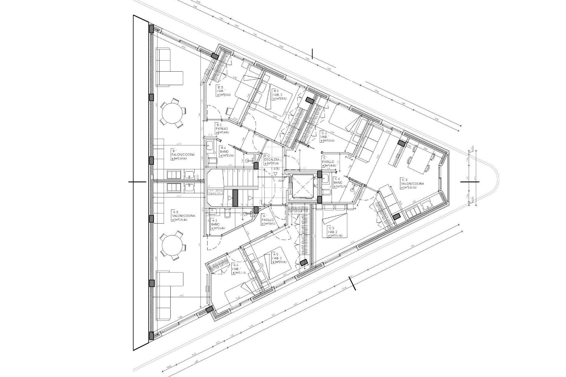Nouvelle construction - Appartement - Mazarron - pueblo