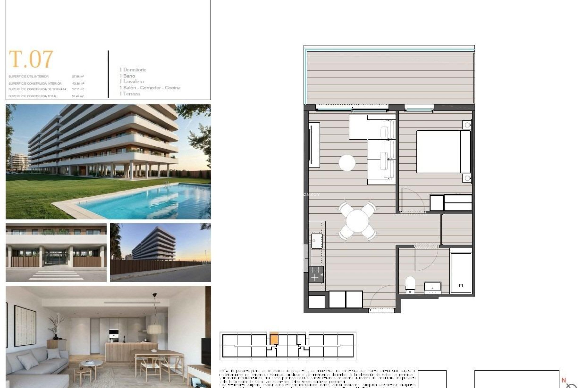 Nouvelle construction - Appartement - Moncofa - Playa de Moncofa
