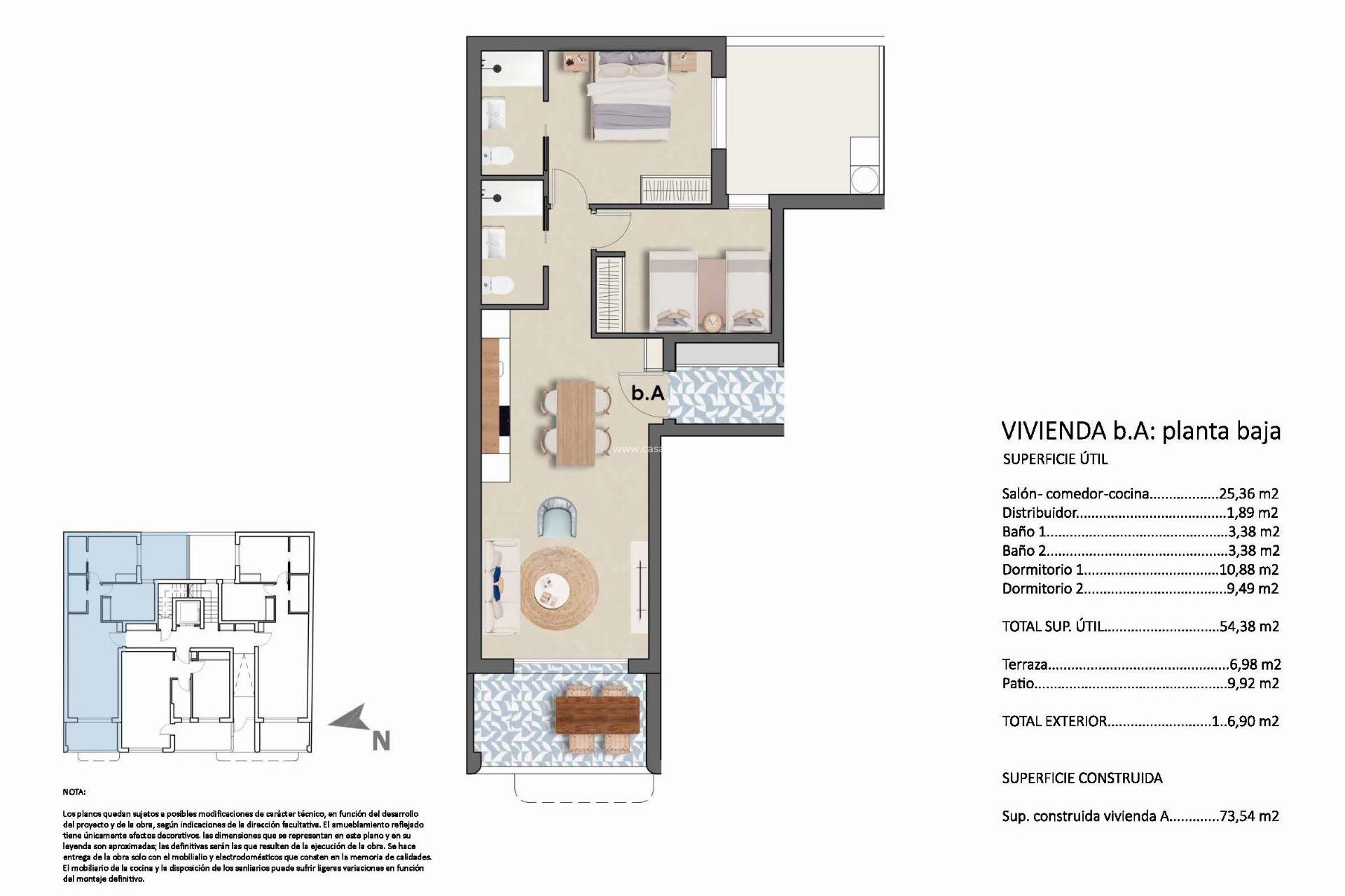 Nouvelle construction - Appartement - Pilar de la Horadada - Torre de Horadada
