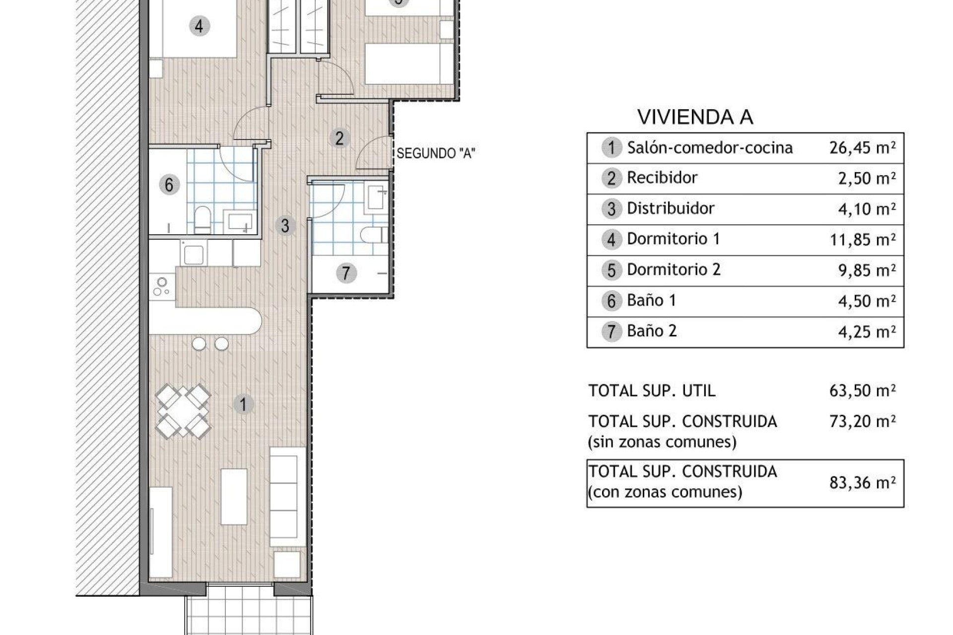 Nouvelle construction - Appartement - Puerto de Mazarron - Playa del Puerto