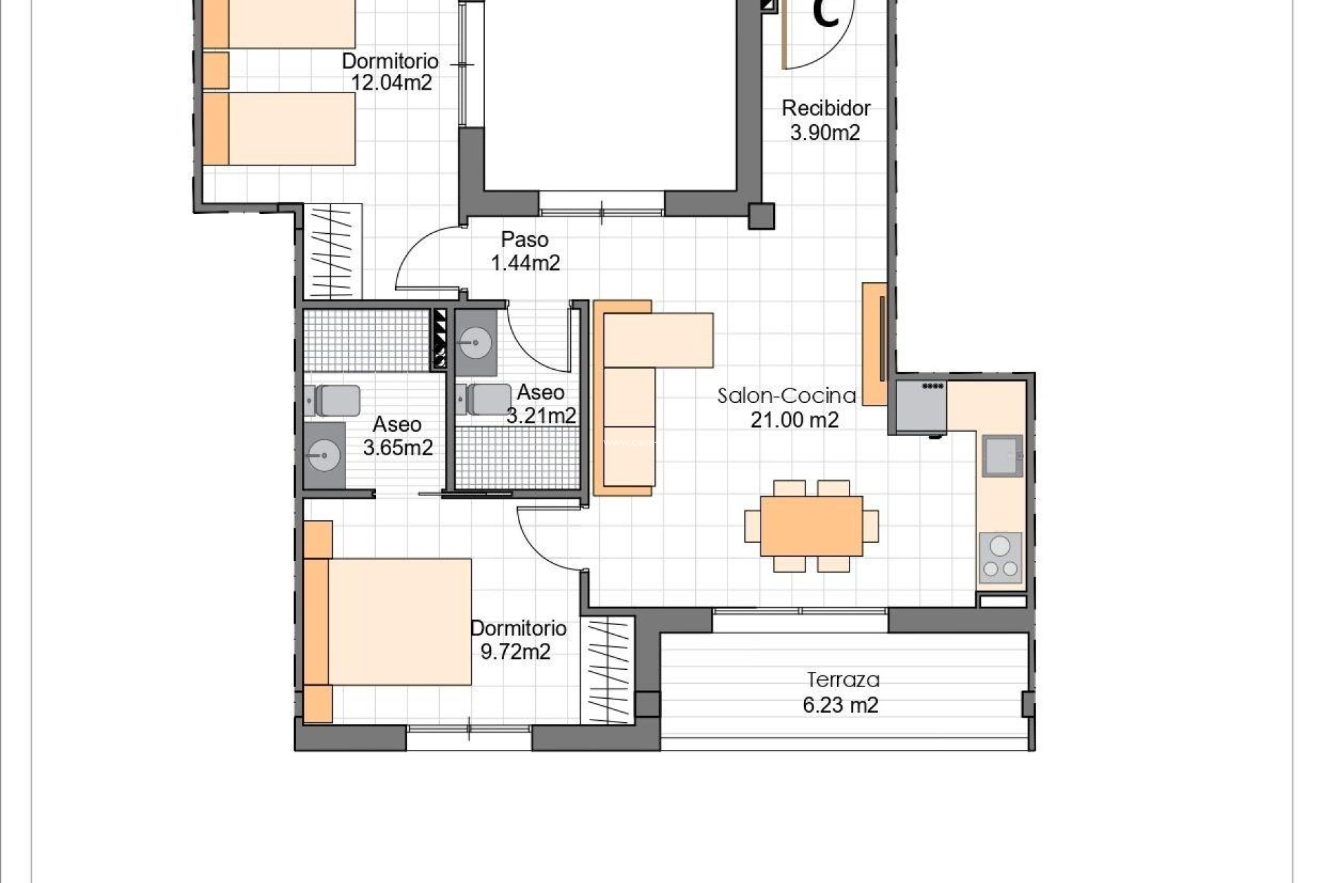 Nouvelle construction - Appartement - San Pedro del Pinatar - Lo pagan