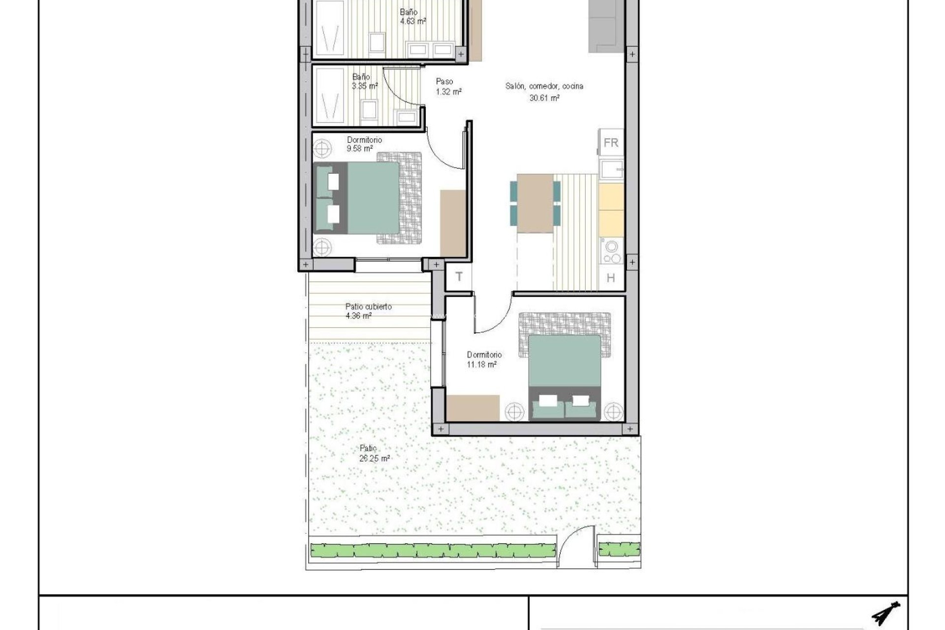 Nouvelle construction - Appartement - Torre Pacheco - San Cayetano