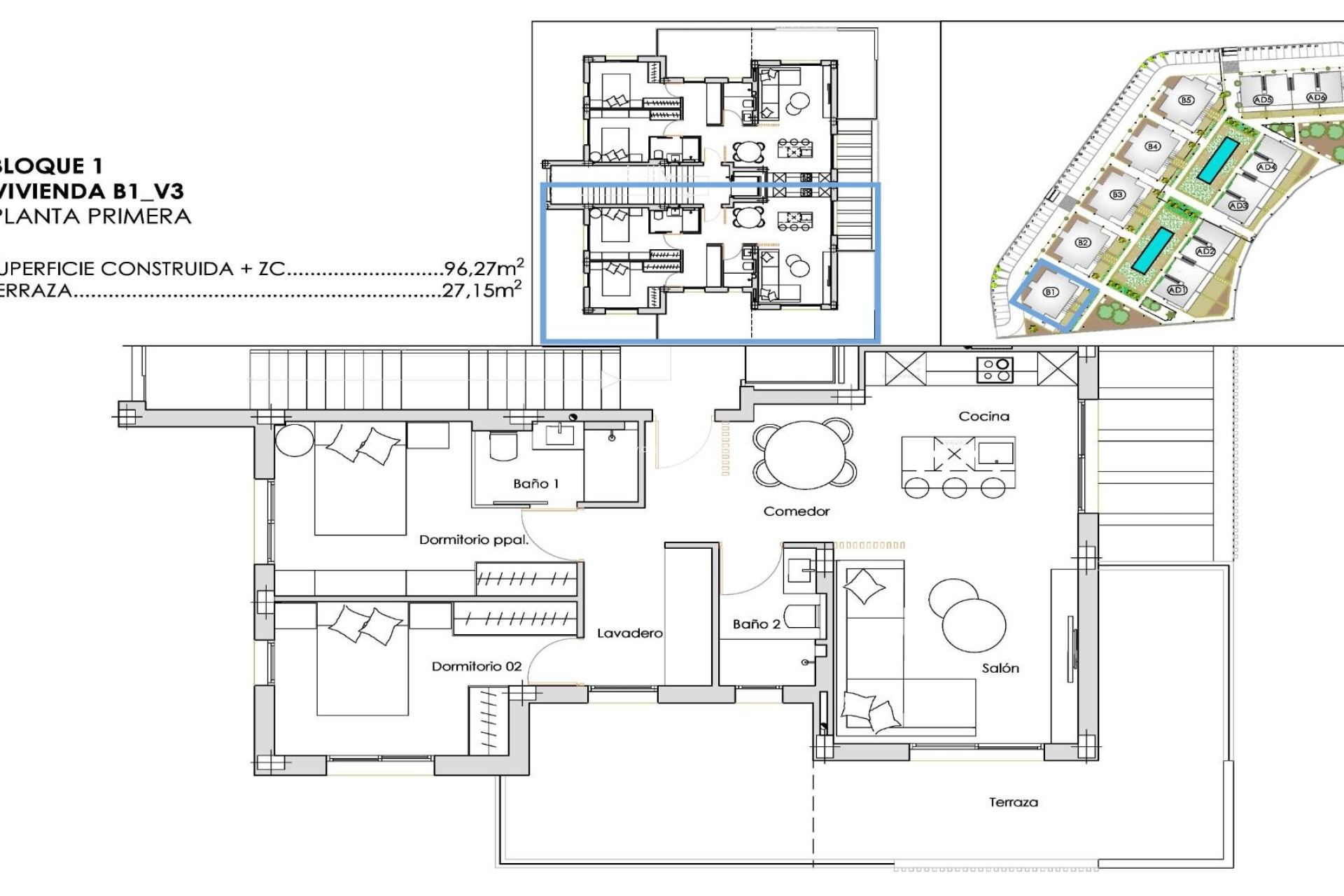 Nouvelle construction - Appartement - Torre Pacheco - Santa Rosalia Lake and Life Resort