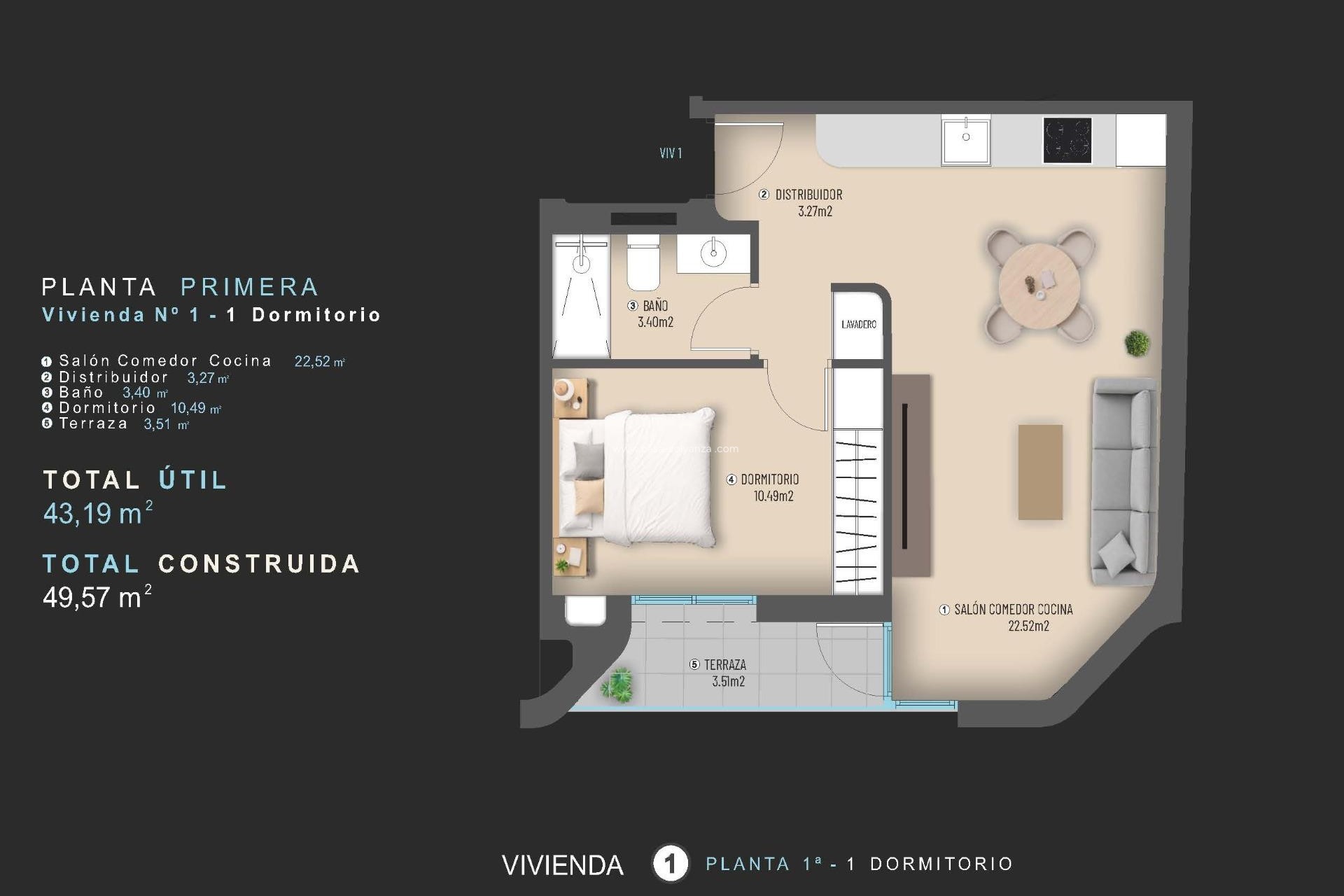 Nouvelle construction - Appartement - Torrevieja - Center