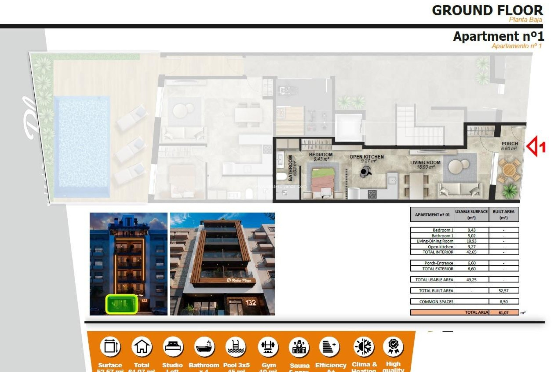 Nouvelle construction - Appartement - Torrevieja - Playa de El Cura