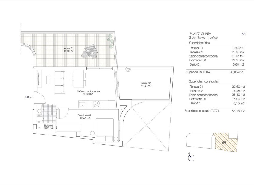 Nouvelle construction - Appartement - Torrevieja - Playa de los Locos