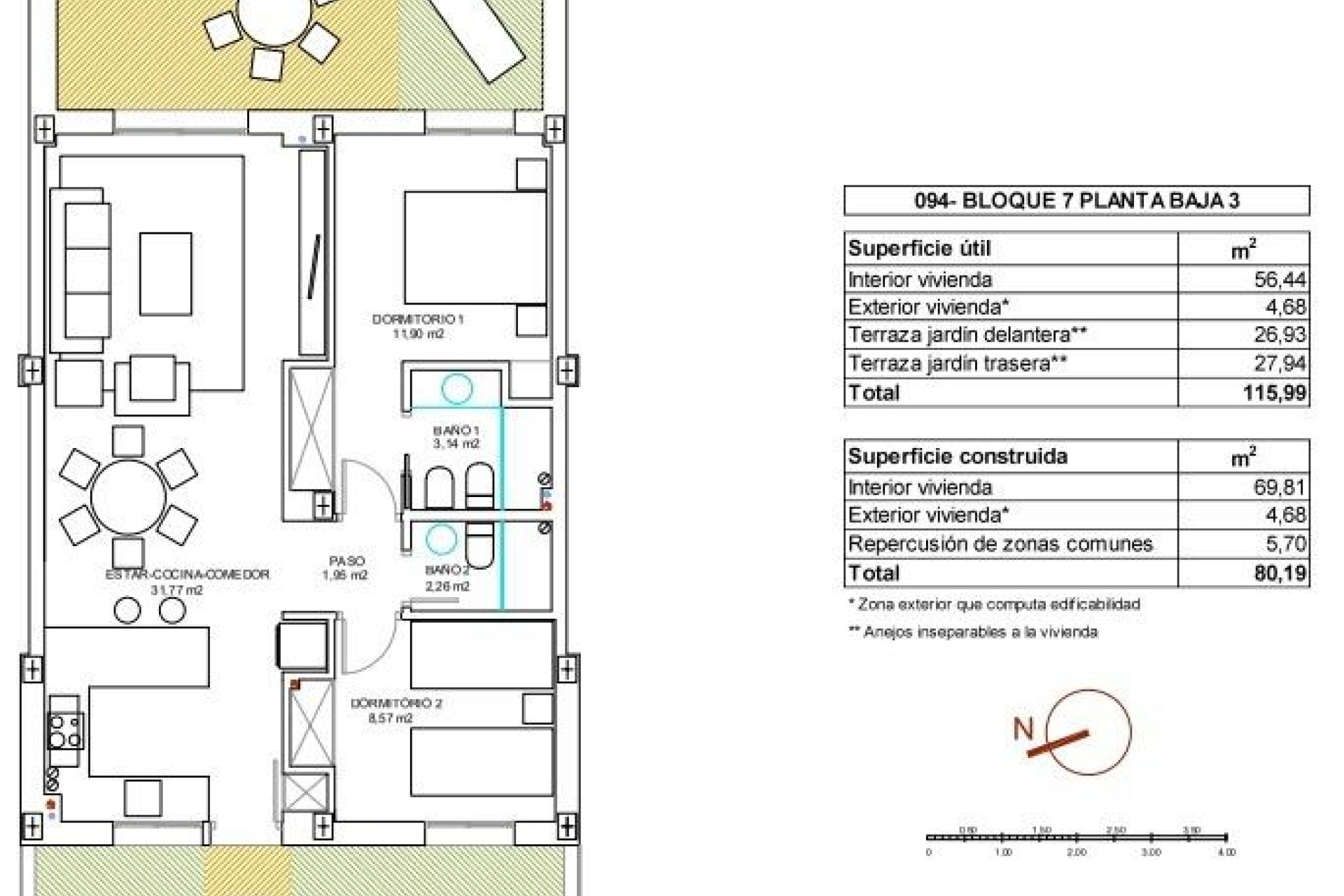 Nouvelle construction - Appartement - Vera - El Playazo