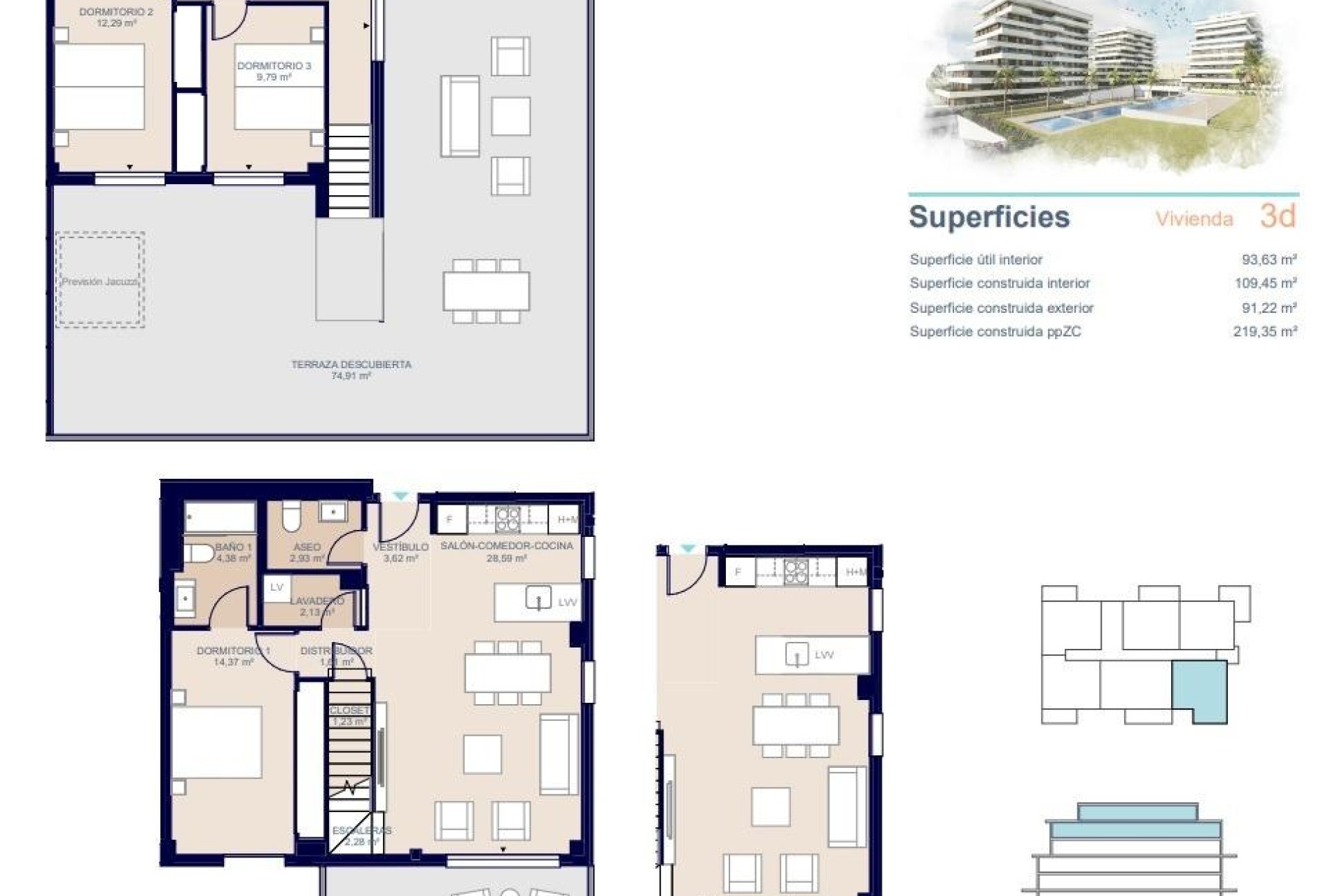 Nouvelle construction - Appartement - Villajoyosa - Playa del Torres