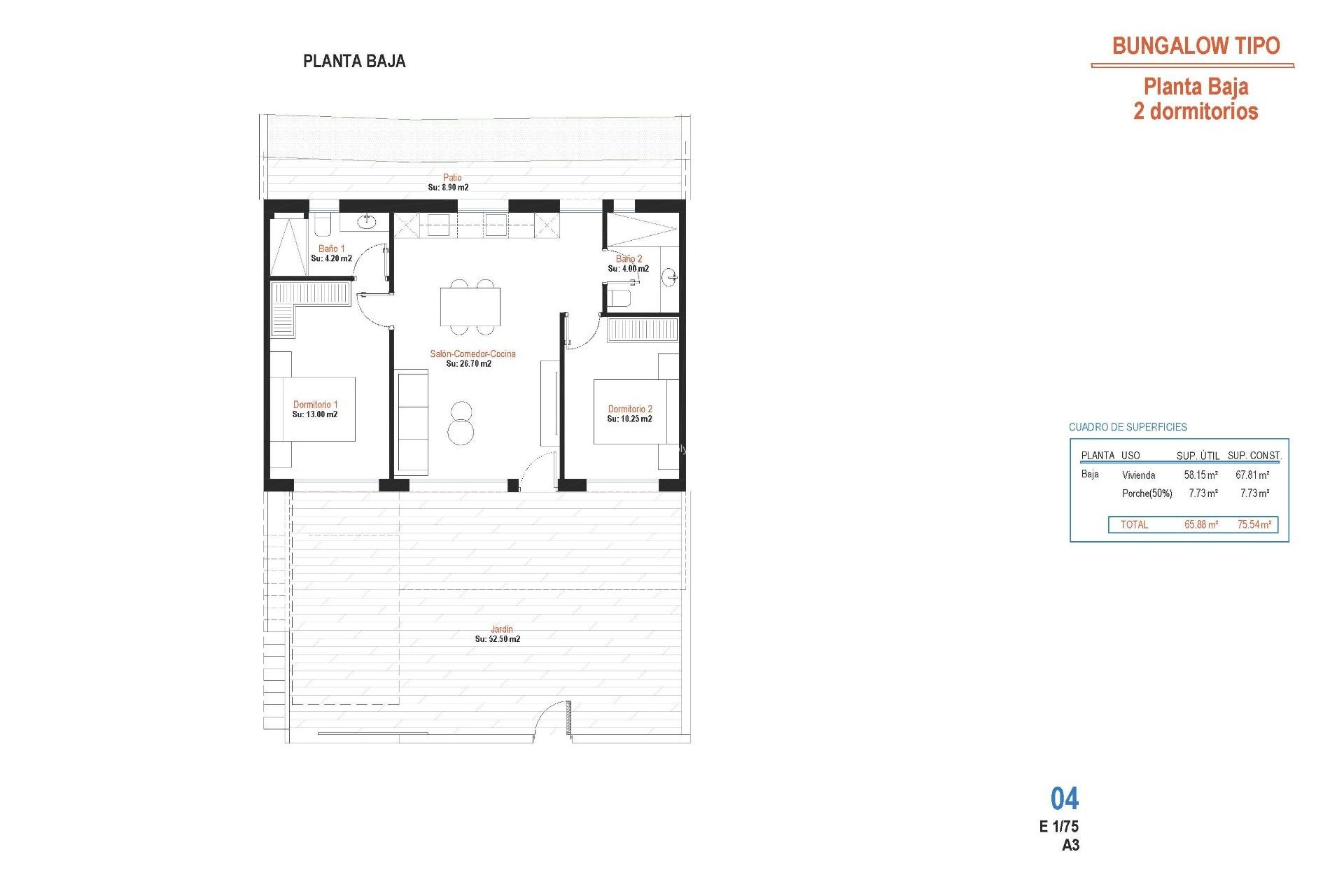 Nouvelle construction - Bungalow - Alhama de Murcia - Condado De Alhama