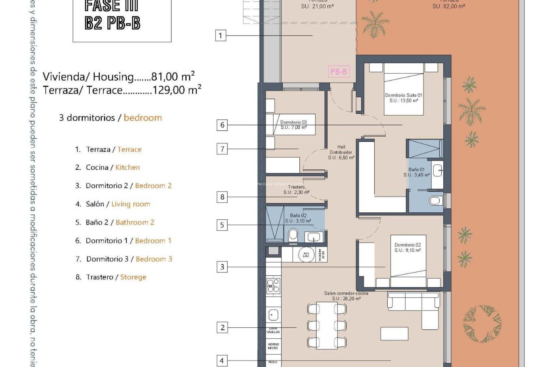 Nouvelle construction - Bungalow - Los Alcázares - La Serena Golf