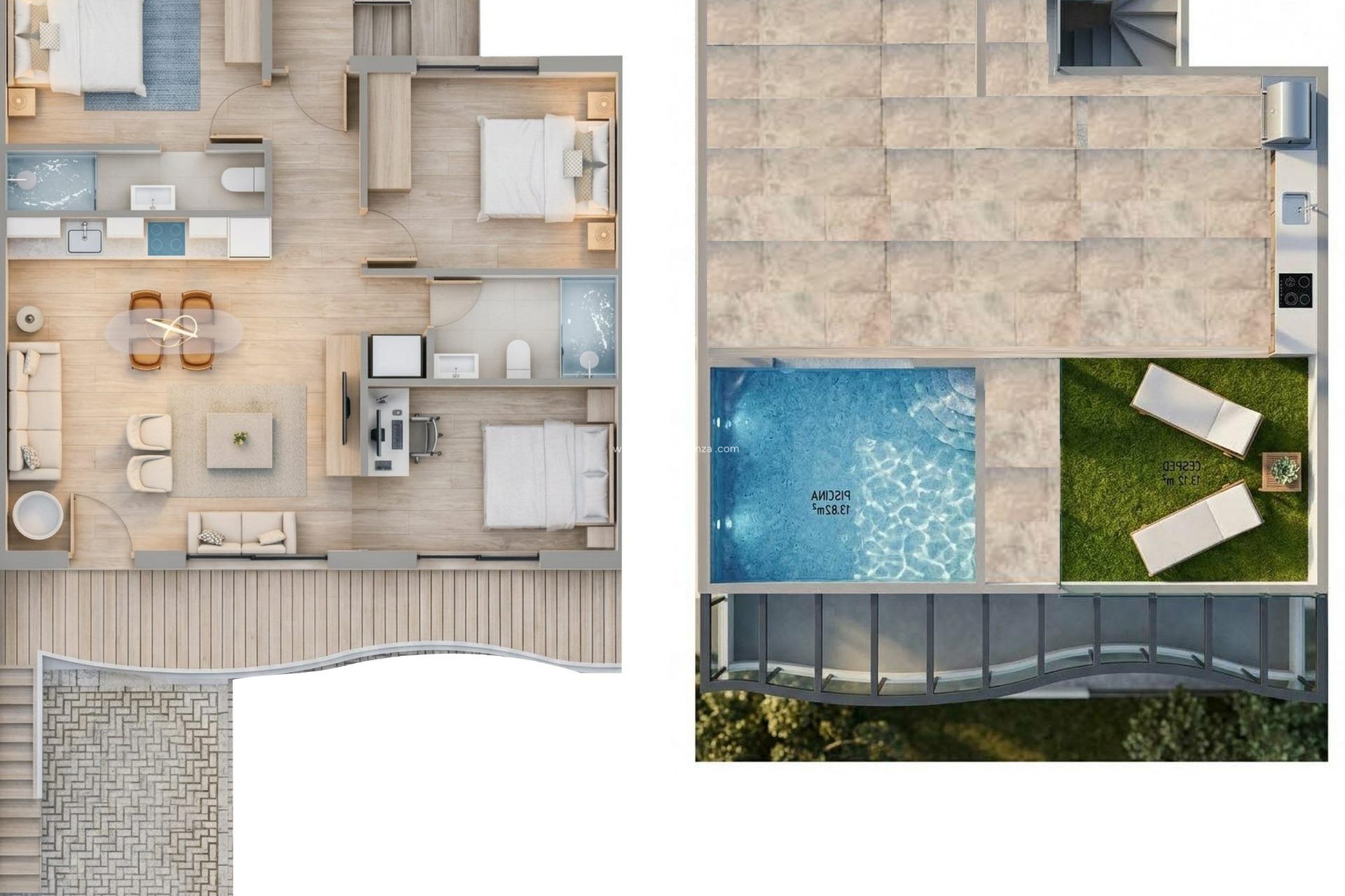 Nouvelle construction - Bungalow - Pilar de la Horadada - parques de Andromeda