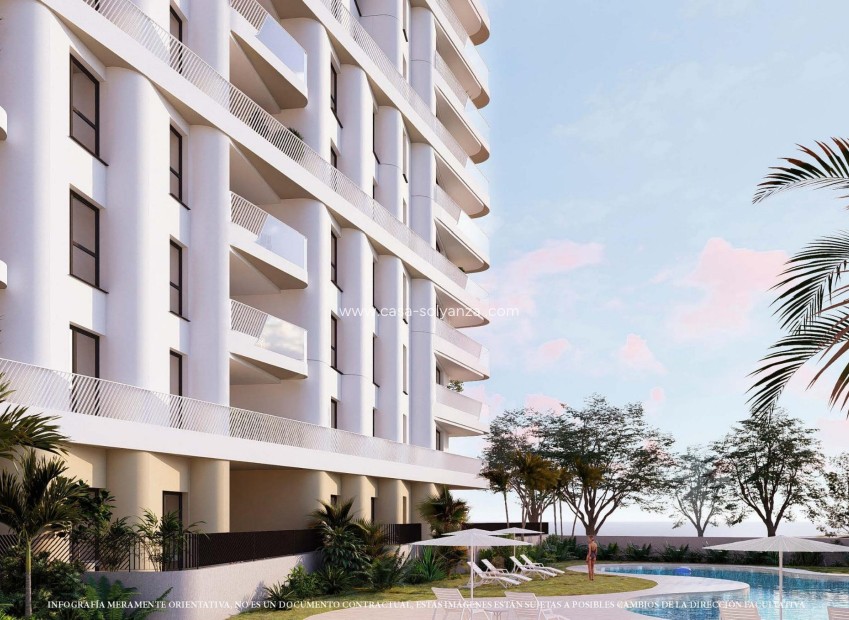 Nouvelle construction - Ground floor apartment - Villajoyosa - La Tellerola