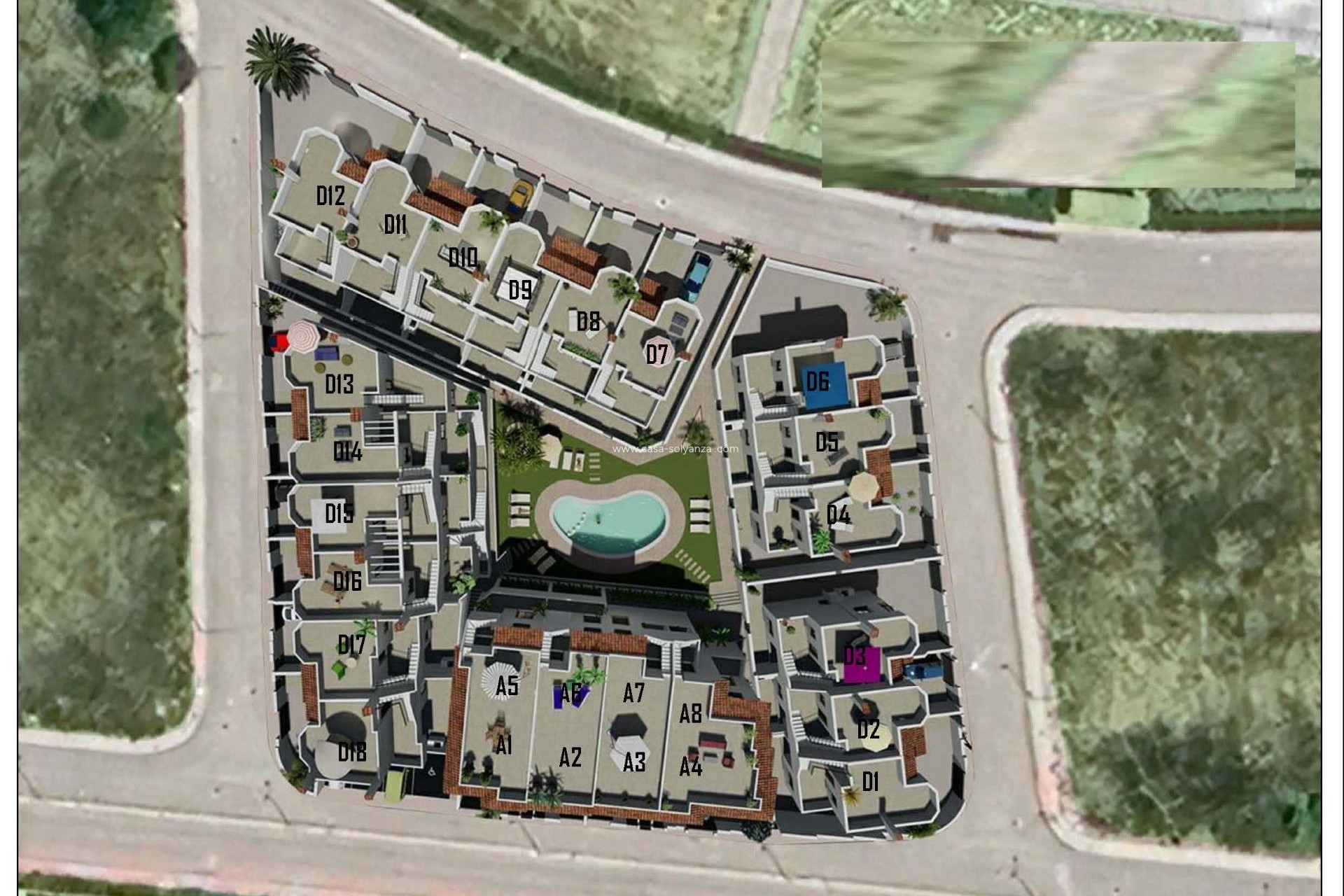 Nouvelle construction - Maison de ville - Cox - San Fernando