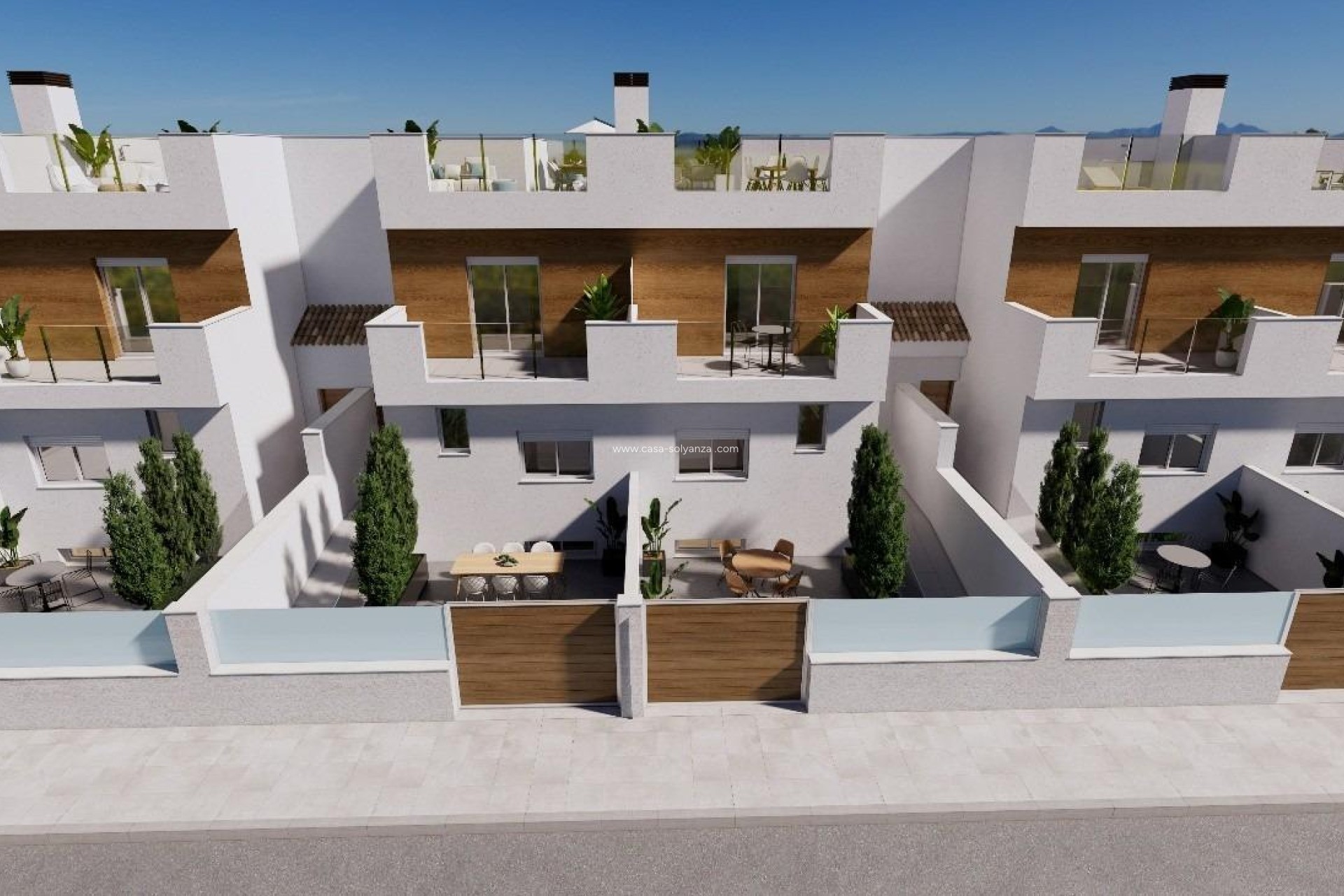Nouvelle construction - Maison de ville - Los Alcázares - Serena Golf