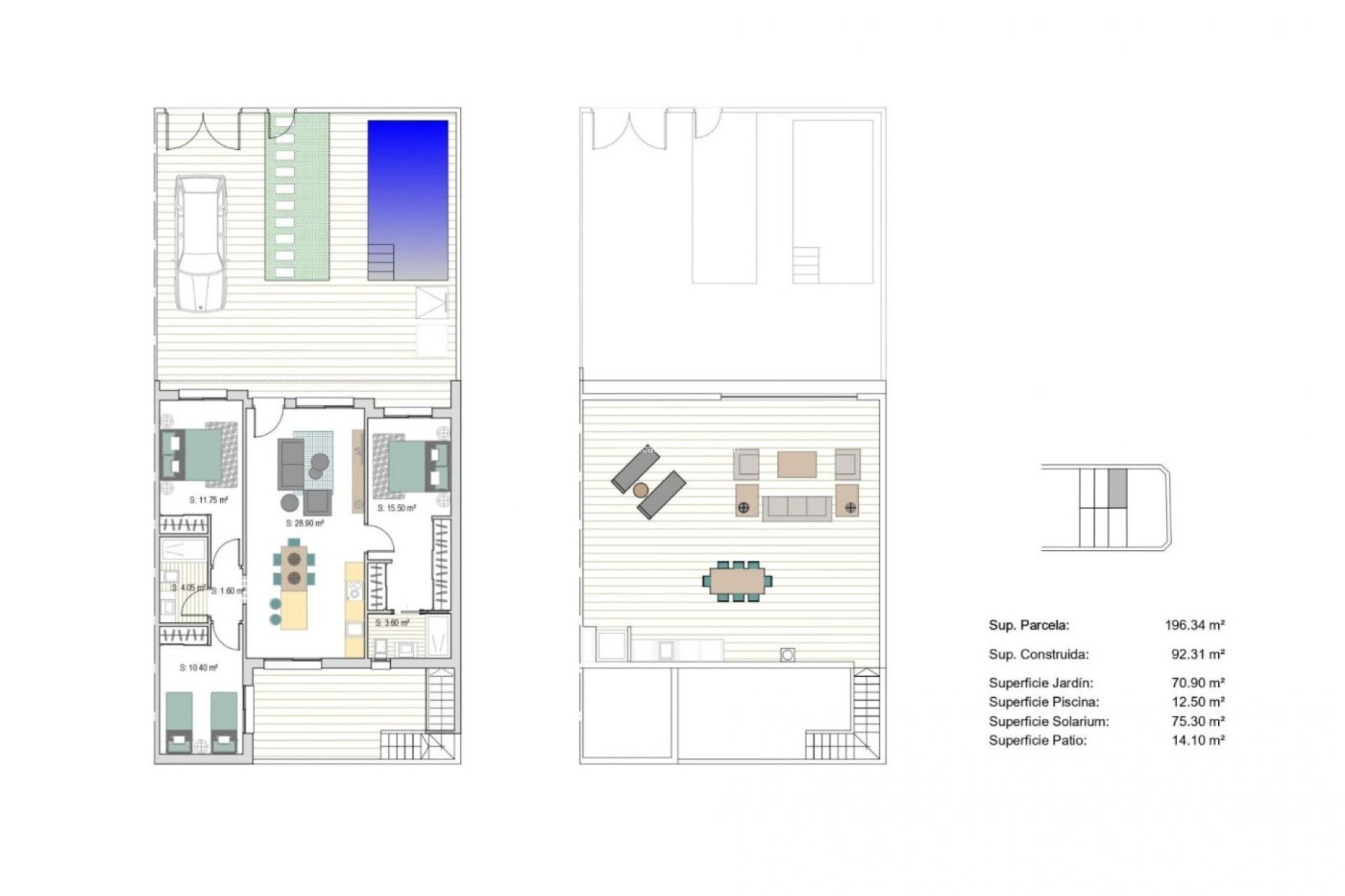 Nouvelle construction - Maison de ville - San javier - Parque del doce