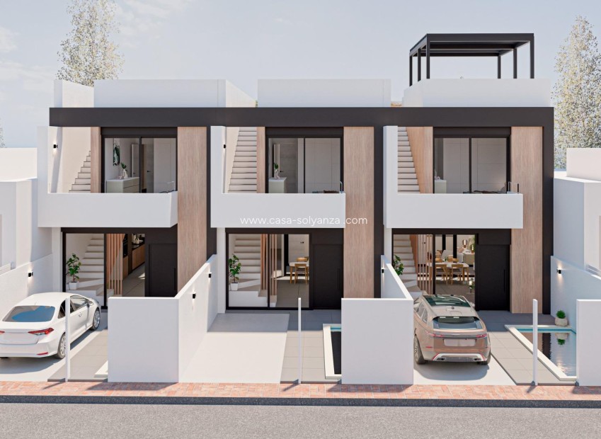 Nouvelle construction - Maison de ville - San Pedro del Pinatar - Pueblo