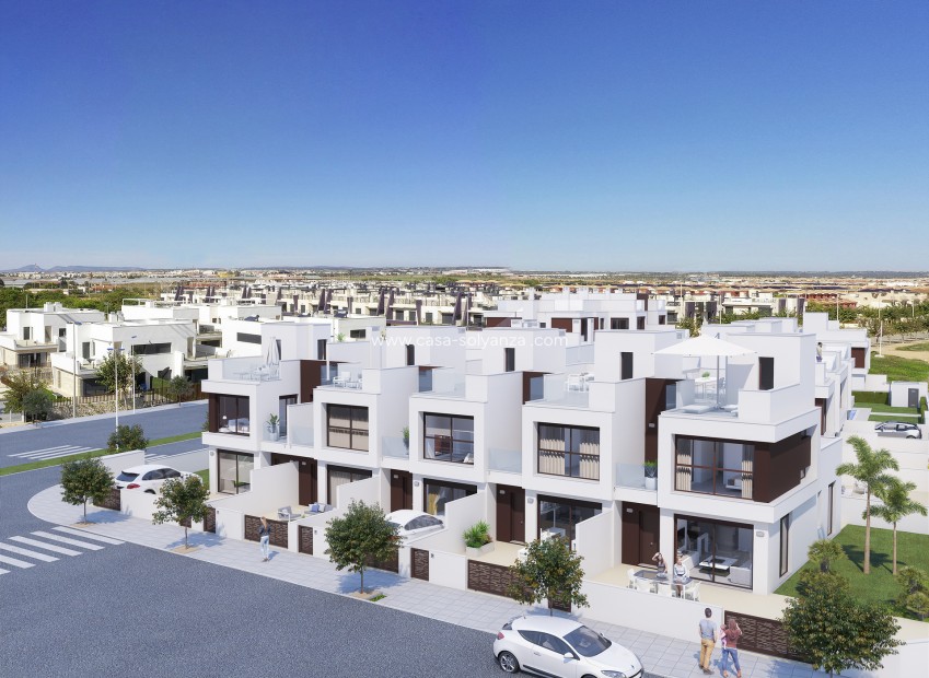 Nouvelle construction - Maison de ville - Torre de la Horadada - Torre de Horadada