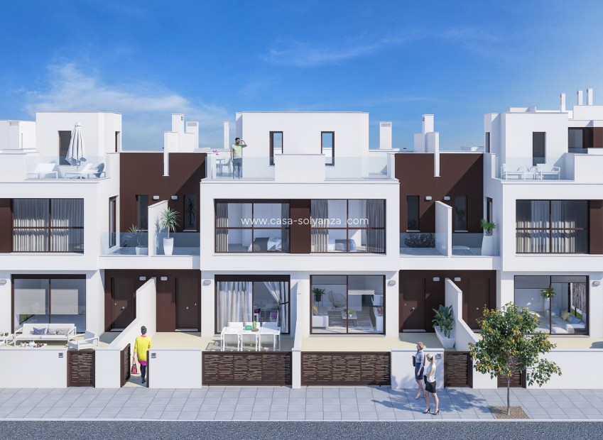 Nouvelle construction - Maison de ville - Torre de la Horadada - Torre de Horadada