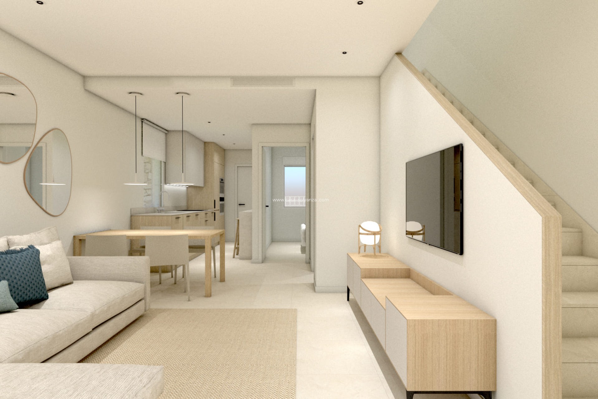 Nouvelle construction - Maison de ville - Torre de la Horadada - Torre de Horadada