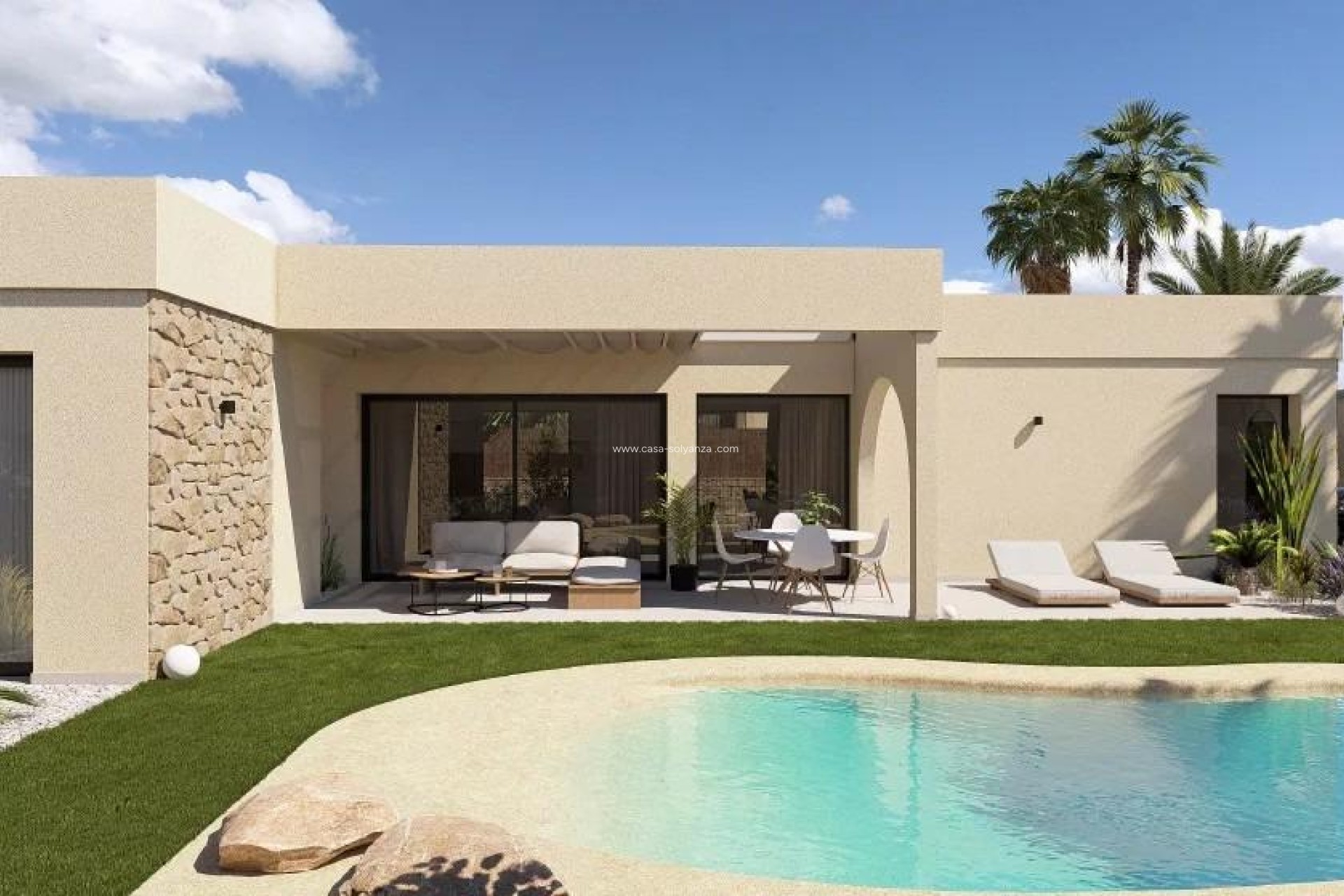 Nouvelle construction - Villa - Banos y Mendigo - Altaona Golf