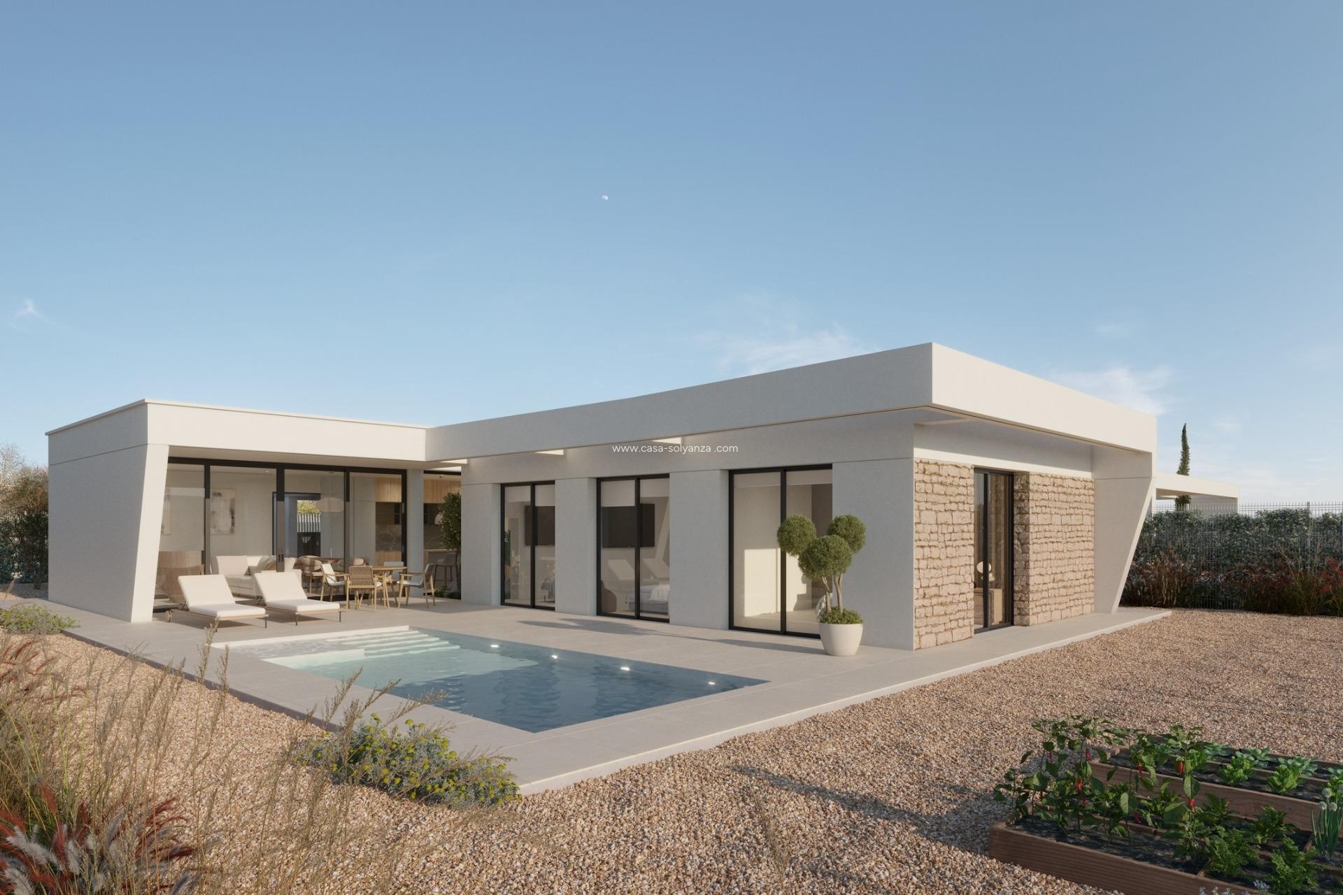 Nouvelle construction - Villa - Fuente Alamo - Hacienda del Alamo