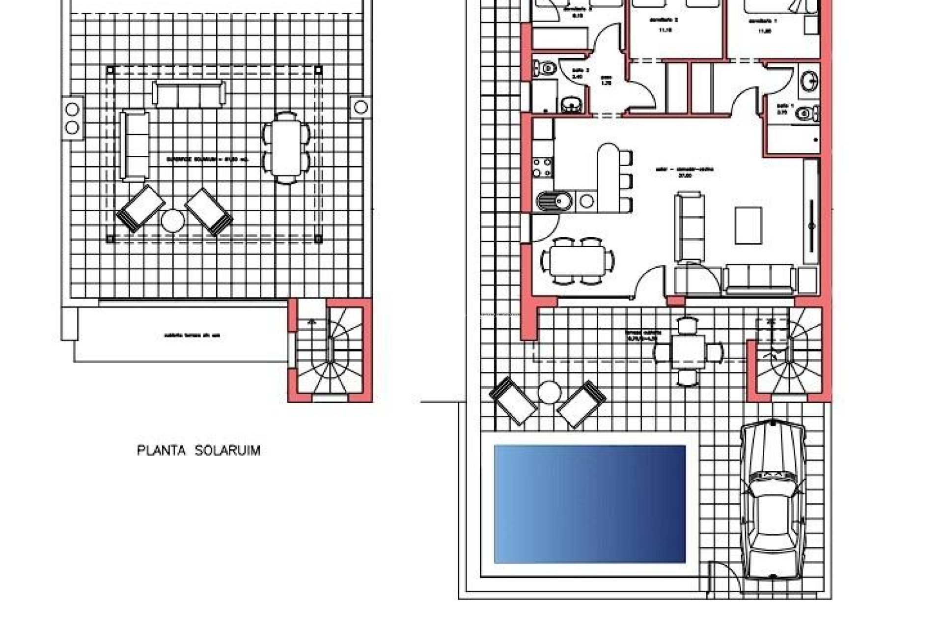 Nouvelle construction - Villa - Fuente Alamo - La Pinilla