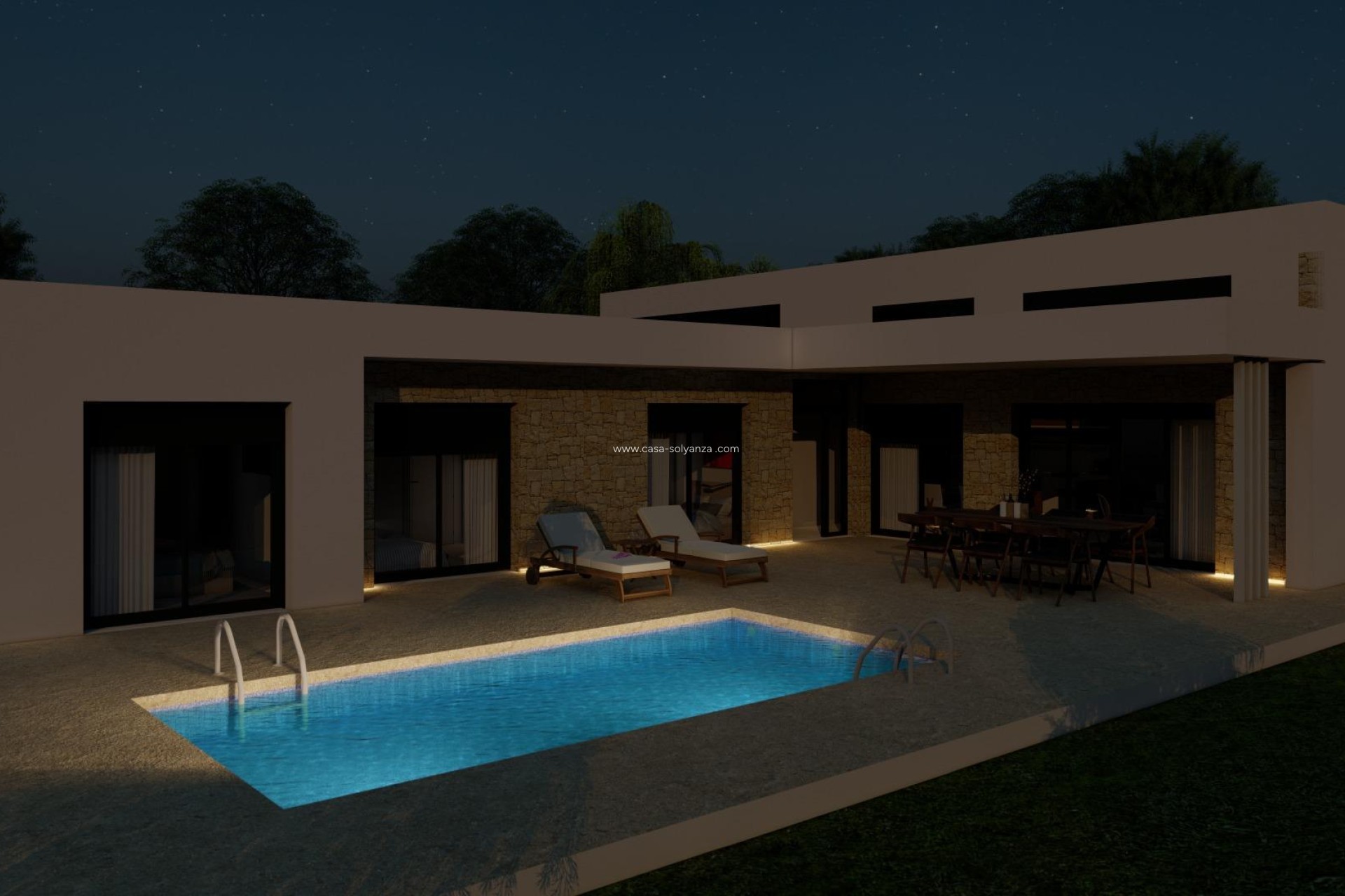 Nouvelle construction - Villa - Pinoso - Campo