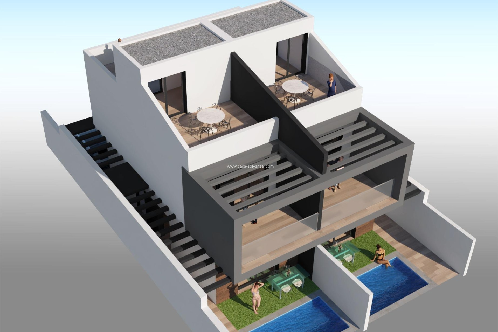 Nouvelle construction - Villa - San javier - Santiago de la Ribera