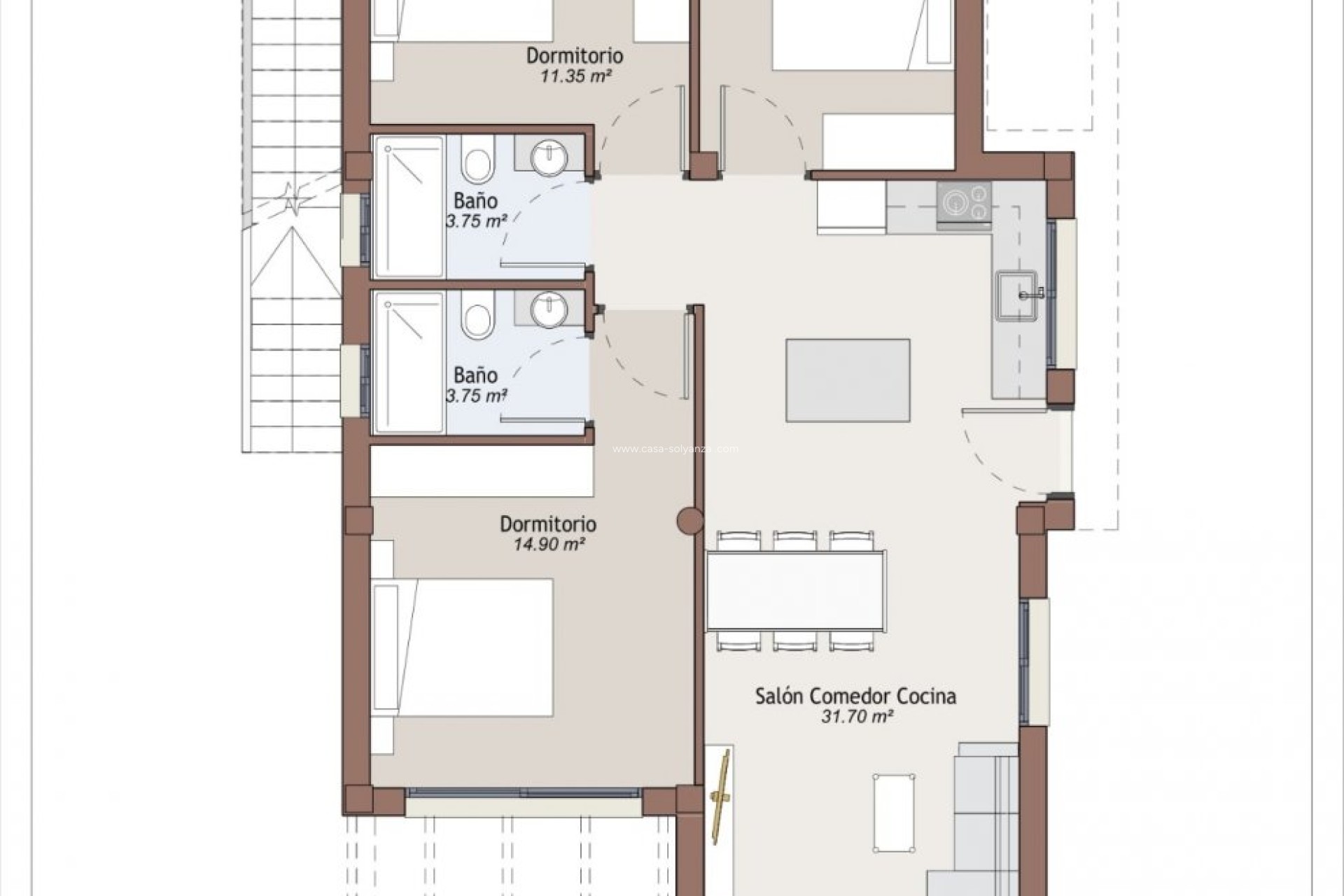 Nouvelle construction - Villa - Vera - Vera Playa