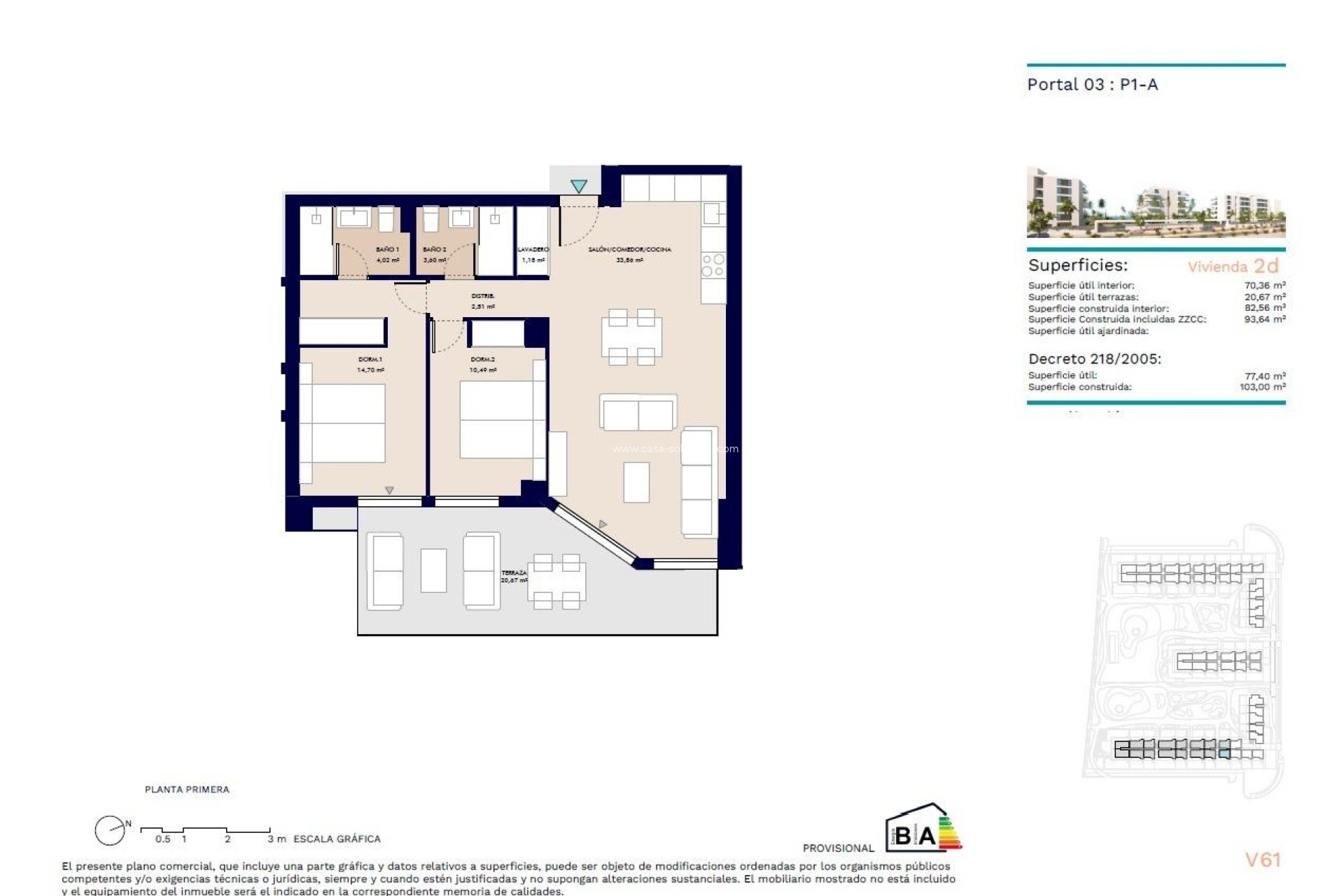Obra nueva - Apartamento / piso - Almerimar