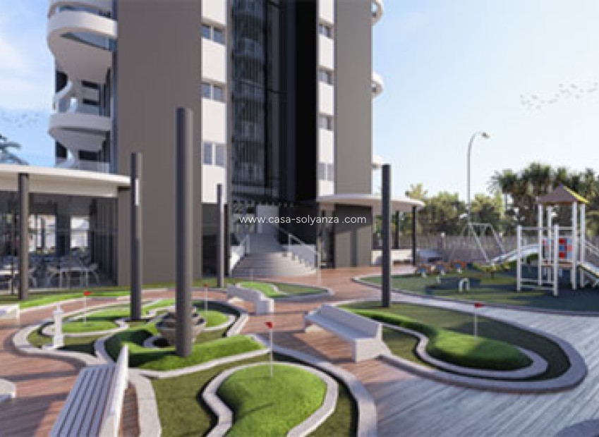 Obra nueva - Apartamento / piso - Calpe