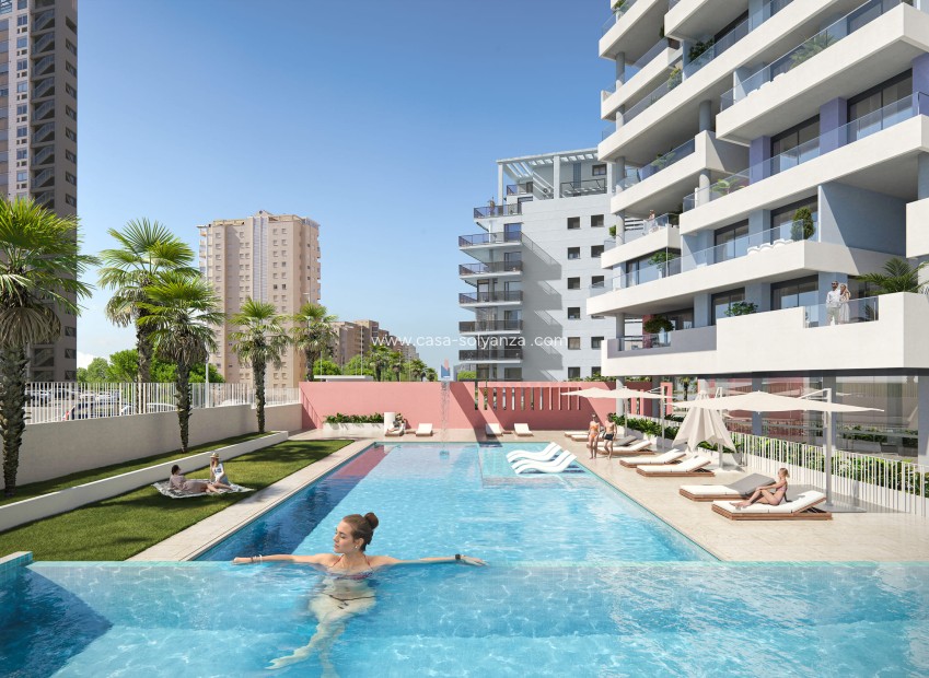 Obra nueva - Apartamento / piso - Calpe