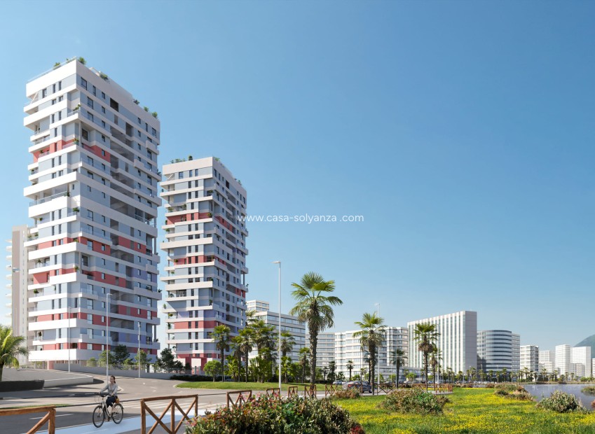 Obra nueva - Apartamento / piso - Calpe
