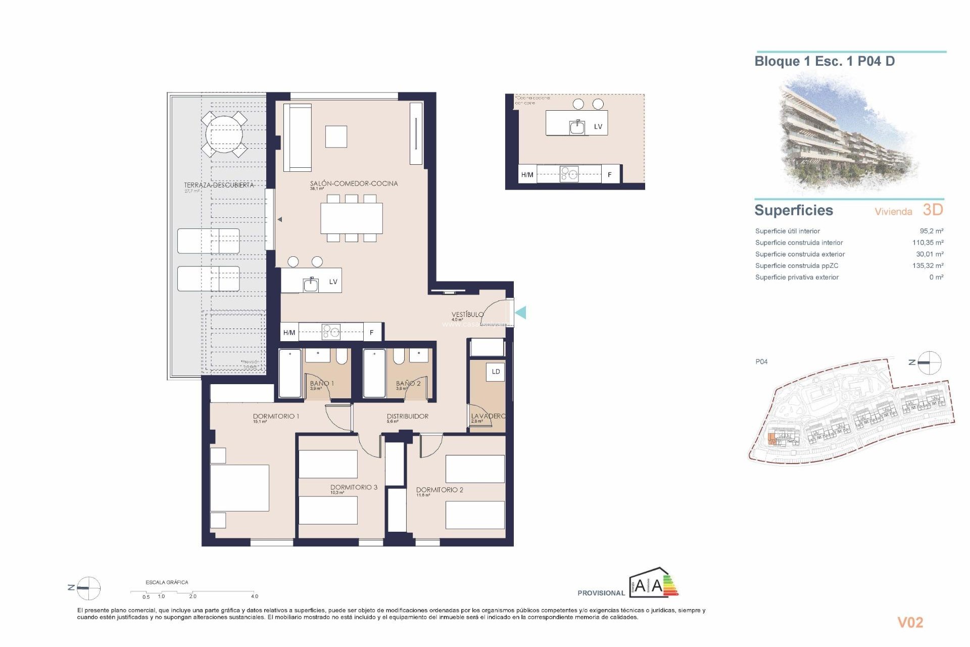 Obra nueva - Apartamento / piso - Denia - Playa de La Almadraba