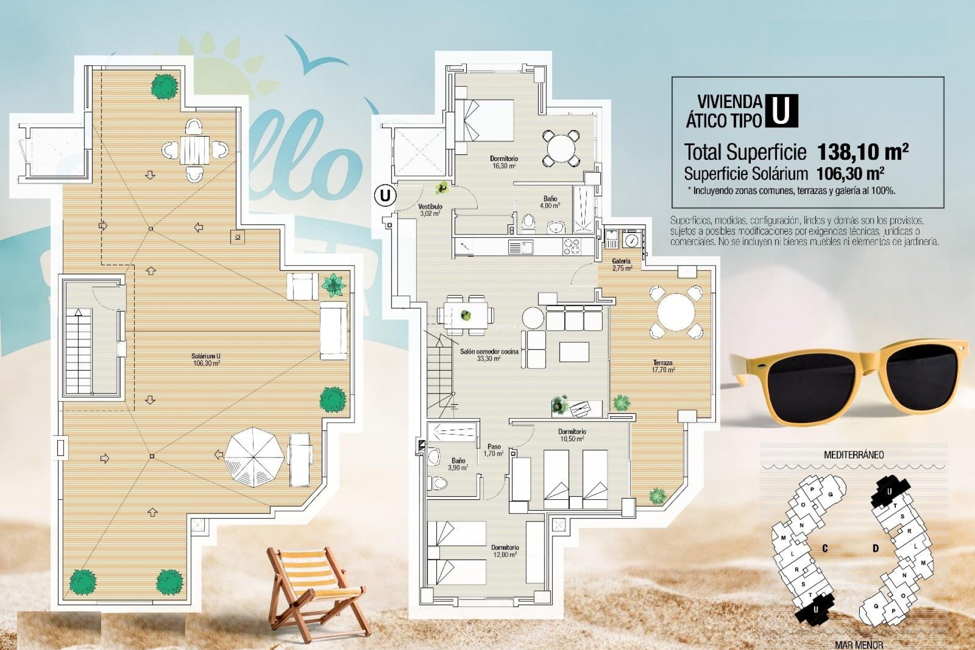 Obra nueva - Apartamento / piso - La Manga del Mar Menor - La Manga
