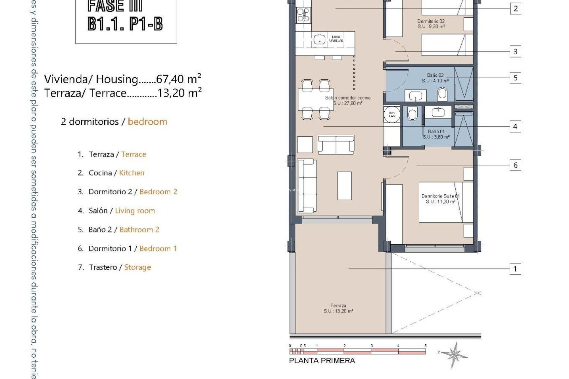 Obra nueva - Apartamento / piso - Los Alcázares - La Serena Golf