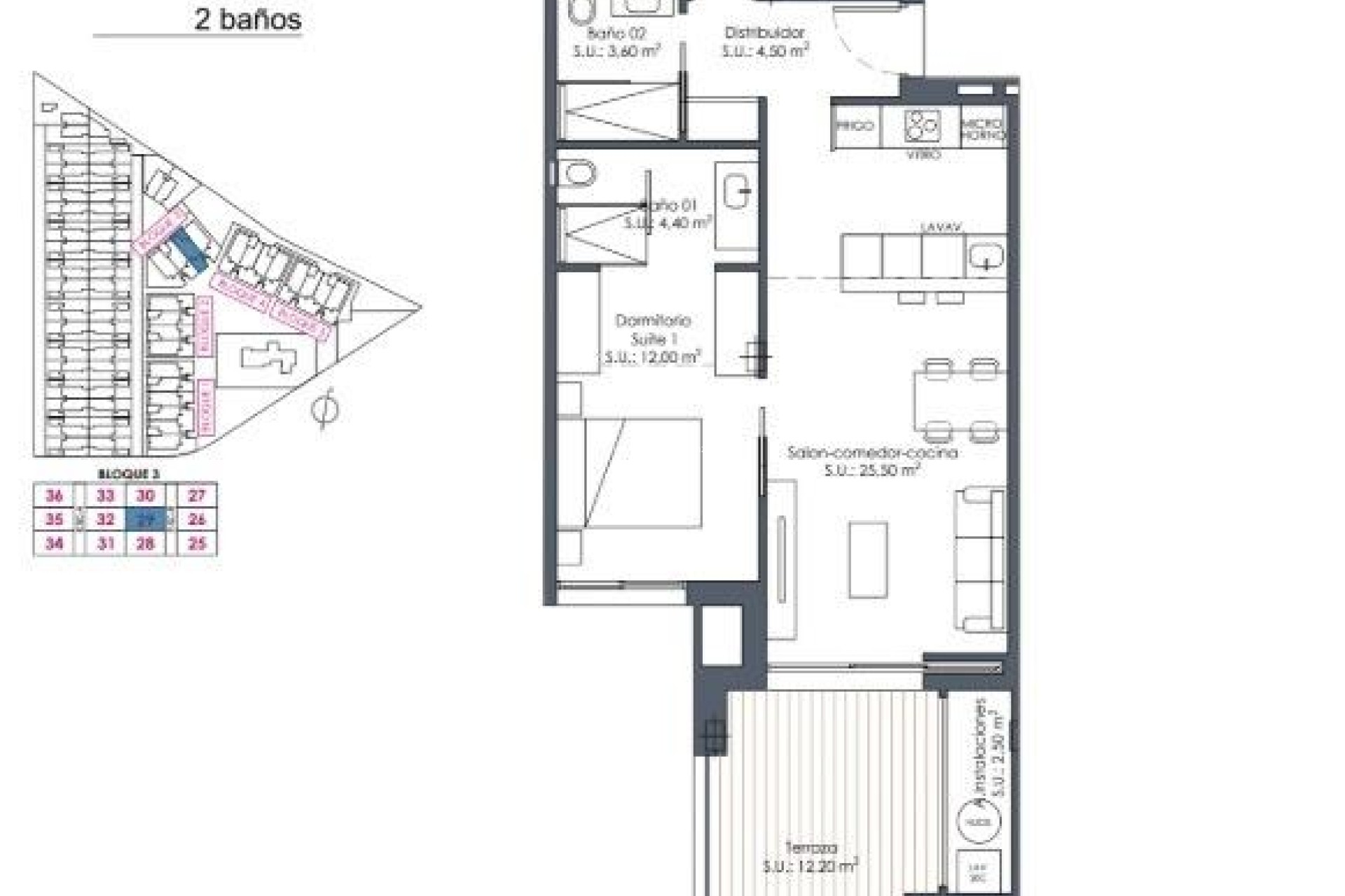 Obra nueva - Apartamento / piso - Los Alcázares - Serena Golf