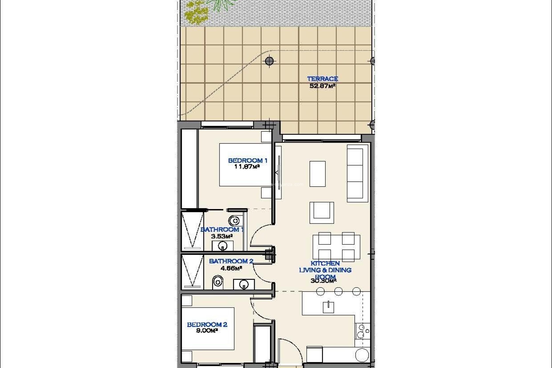 Obra nueva - Apartamento / piso - Los Alcázares - Serena Golf