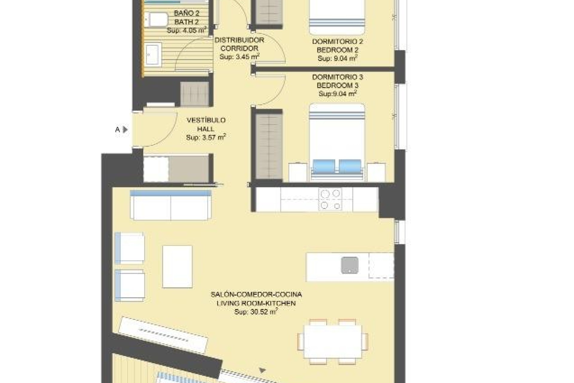 Obra nueva - Apartamento / piso - Orihuela Costa - Campoamor