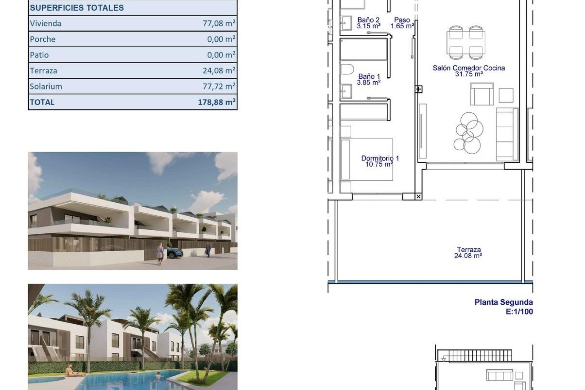 Obra nueva - Apartamento / piso - Pilar de la Horadada - pueblo