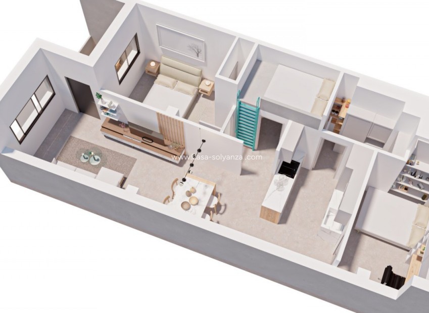 Obra nueva - Apartamento / piso - Pilar de la Horadada