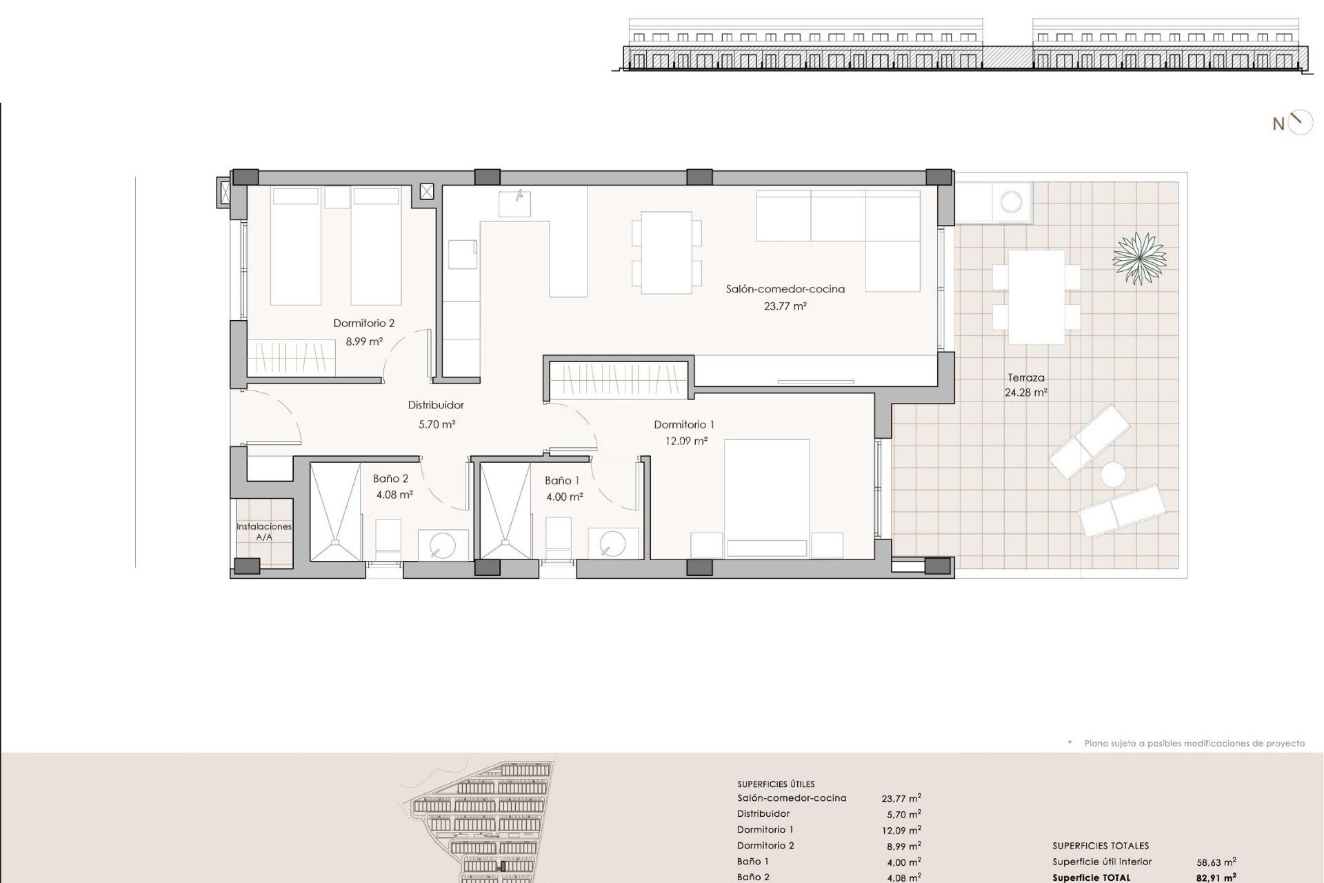 Obra nueva - Apartamento / piso - Pulpi - Aguilón Golf