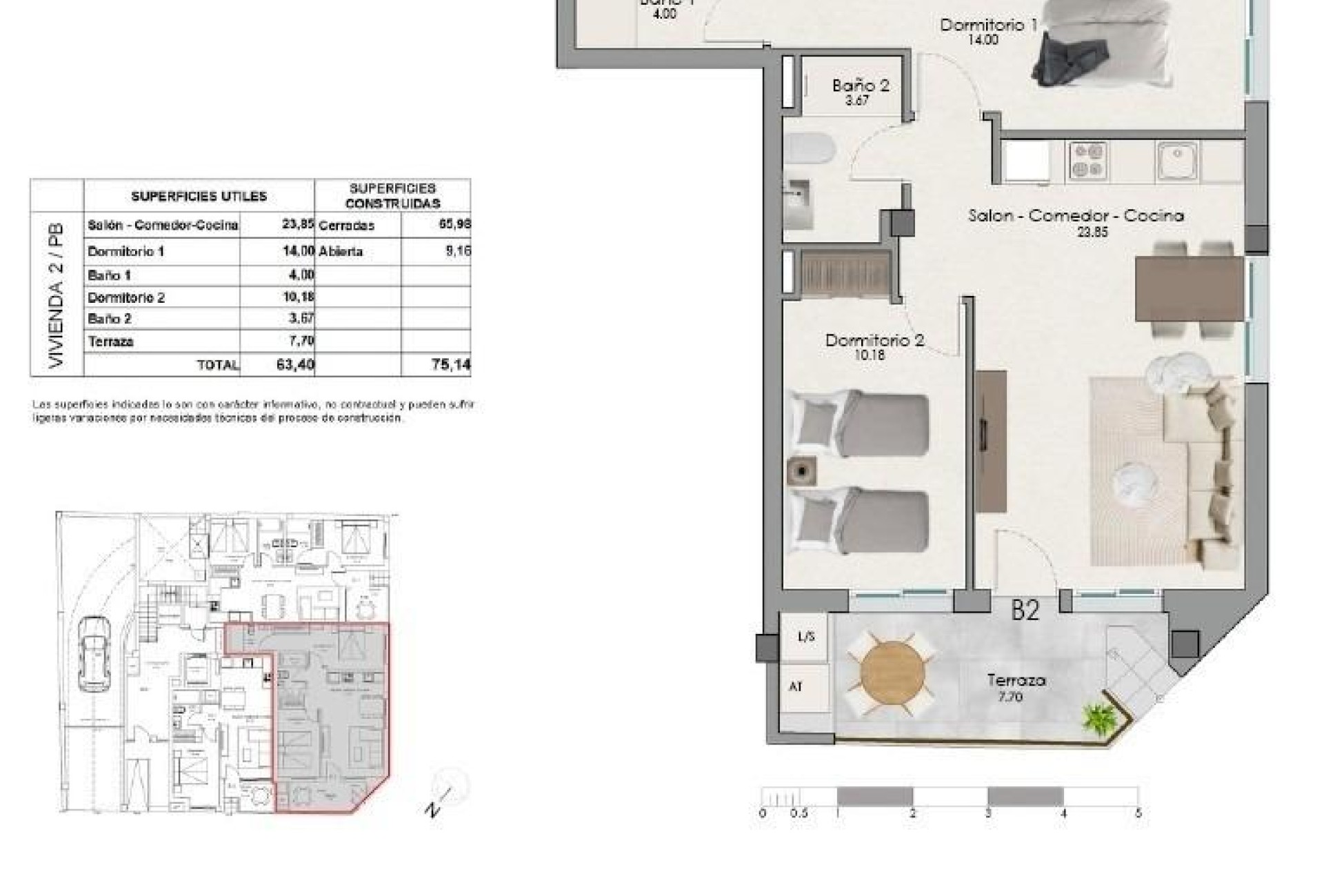 Obra nueva - Apartamento / piso - Santa Pola - Centro